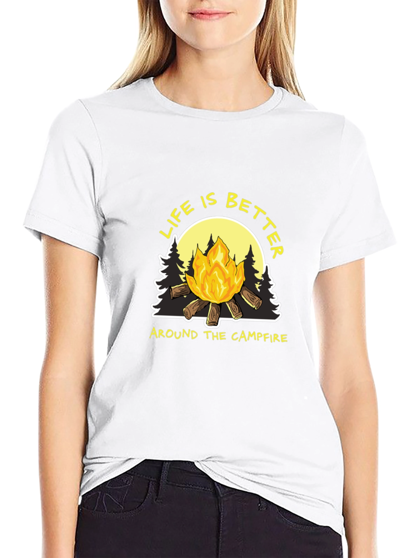 Life is Better Around the Campfire Graphic Tee