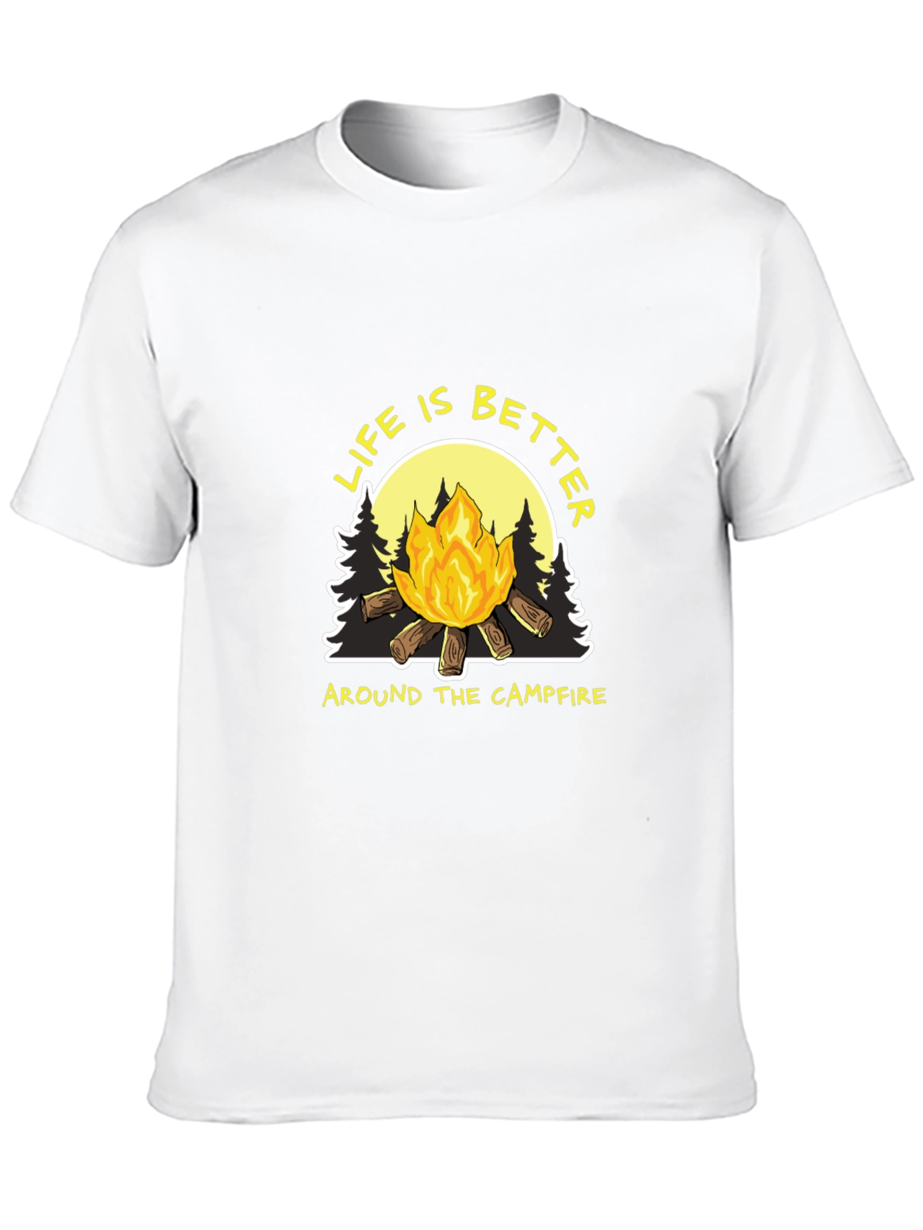 Life is Better Around the Campfire Graphic Tee