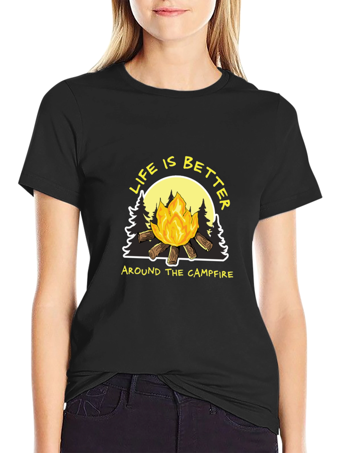 Life is Better Around the Campfire Graphic Tee