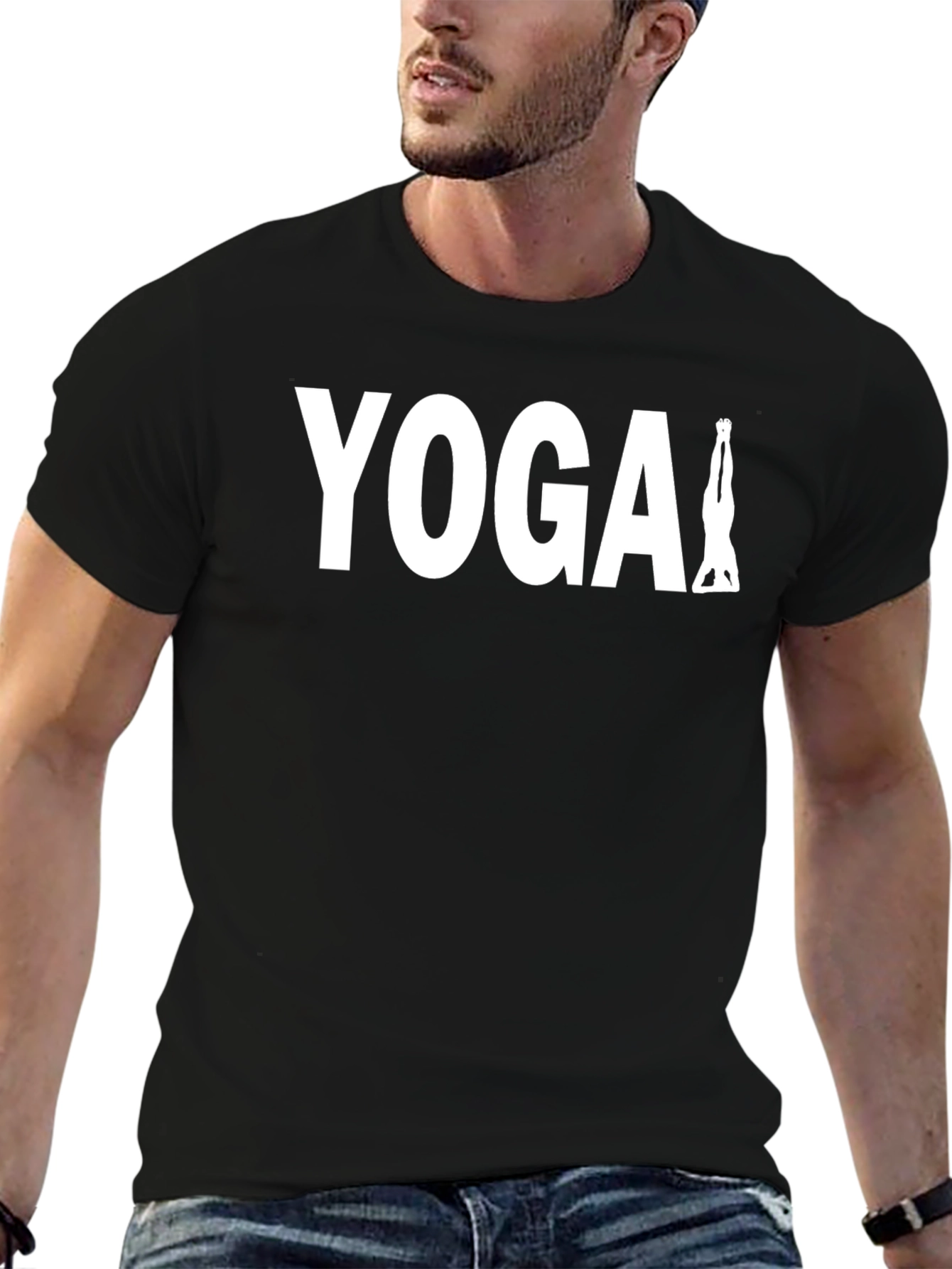 Yoga Graphic Tee - Zen Style