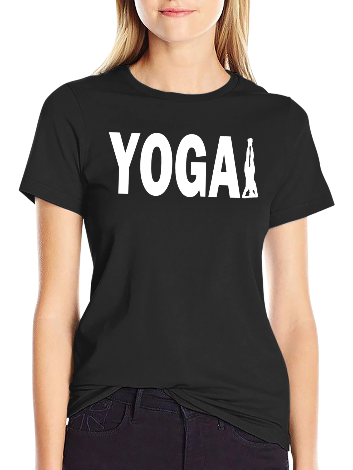 Yoga Graphic Tee - Zen Style