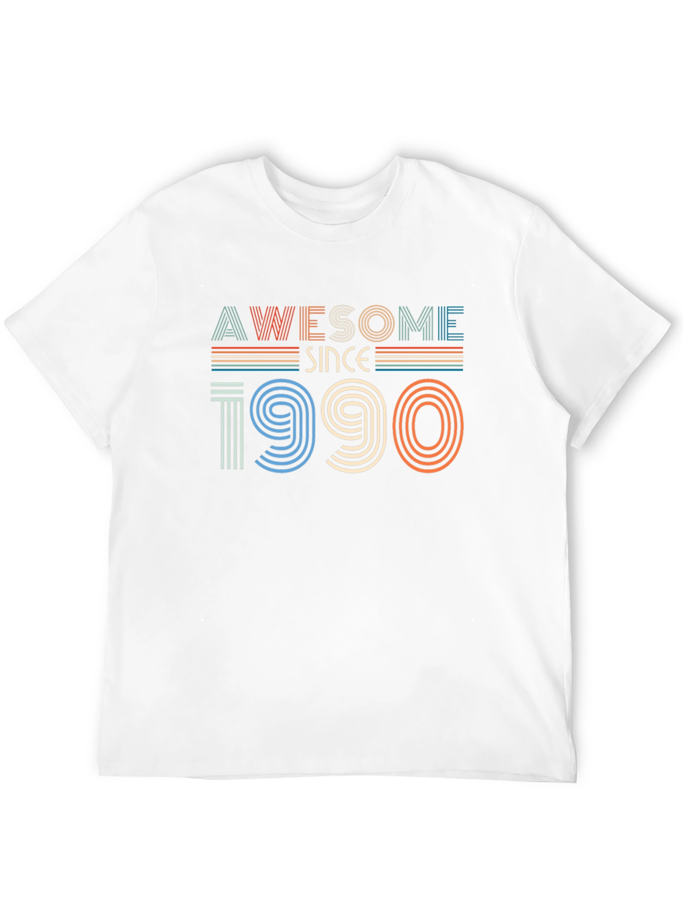 Awesome Since 1990 Retro Graphic T-Shirt