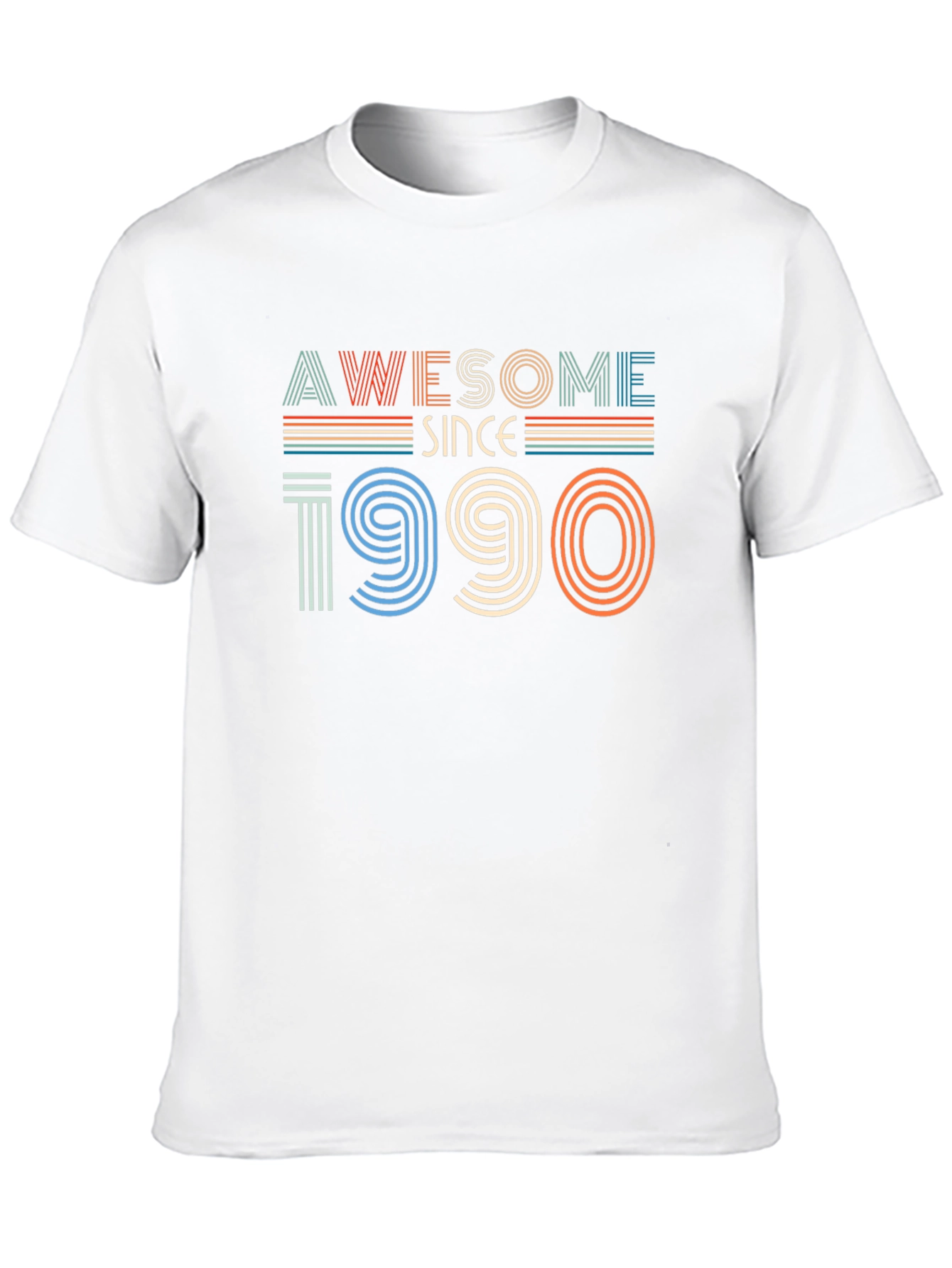 Awesome Since 1990 Retro Graphic T-Shirt