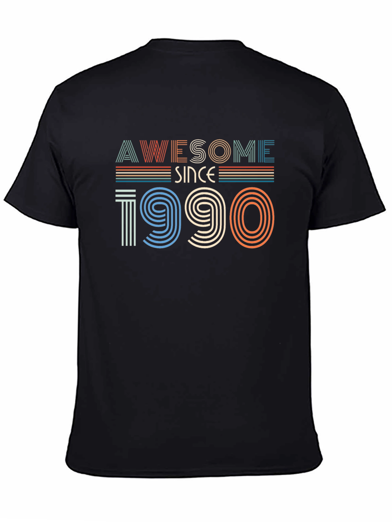 Awesome Since 1990 Retro Graphic T-Shirt