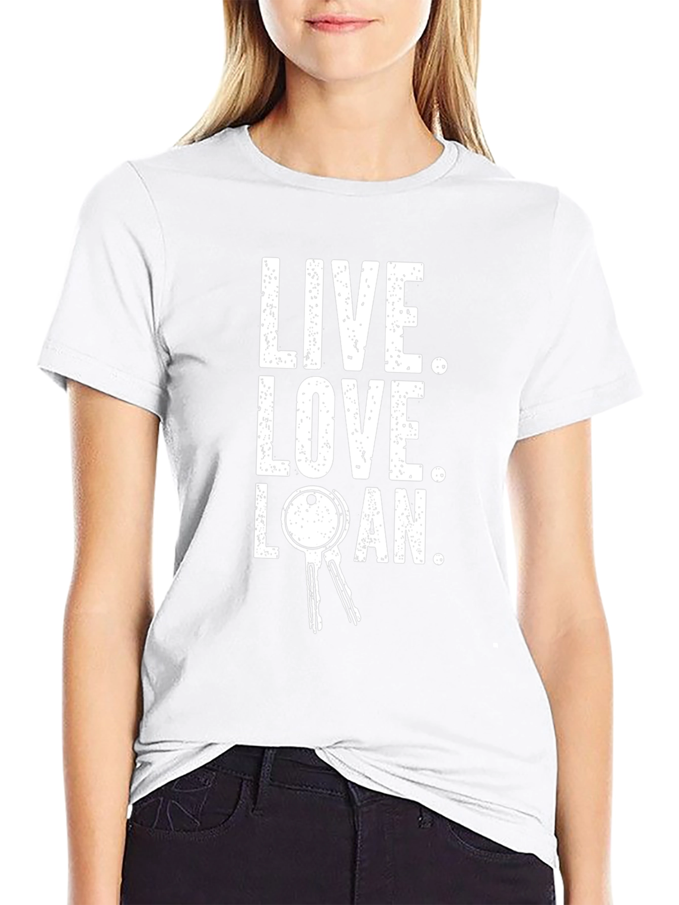 Live Love Loan T-Shirt - Keys to Happiness