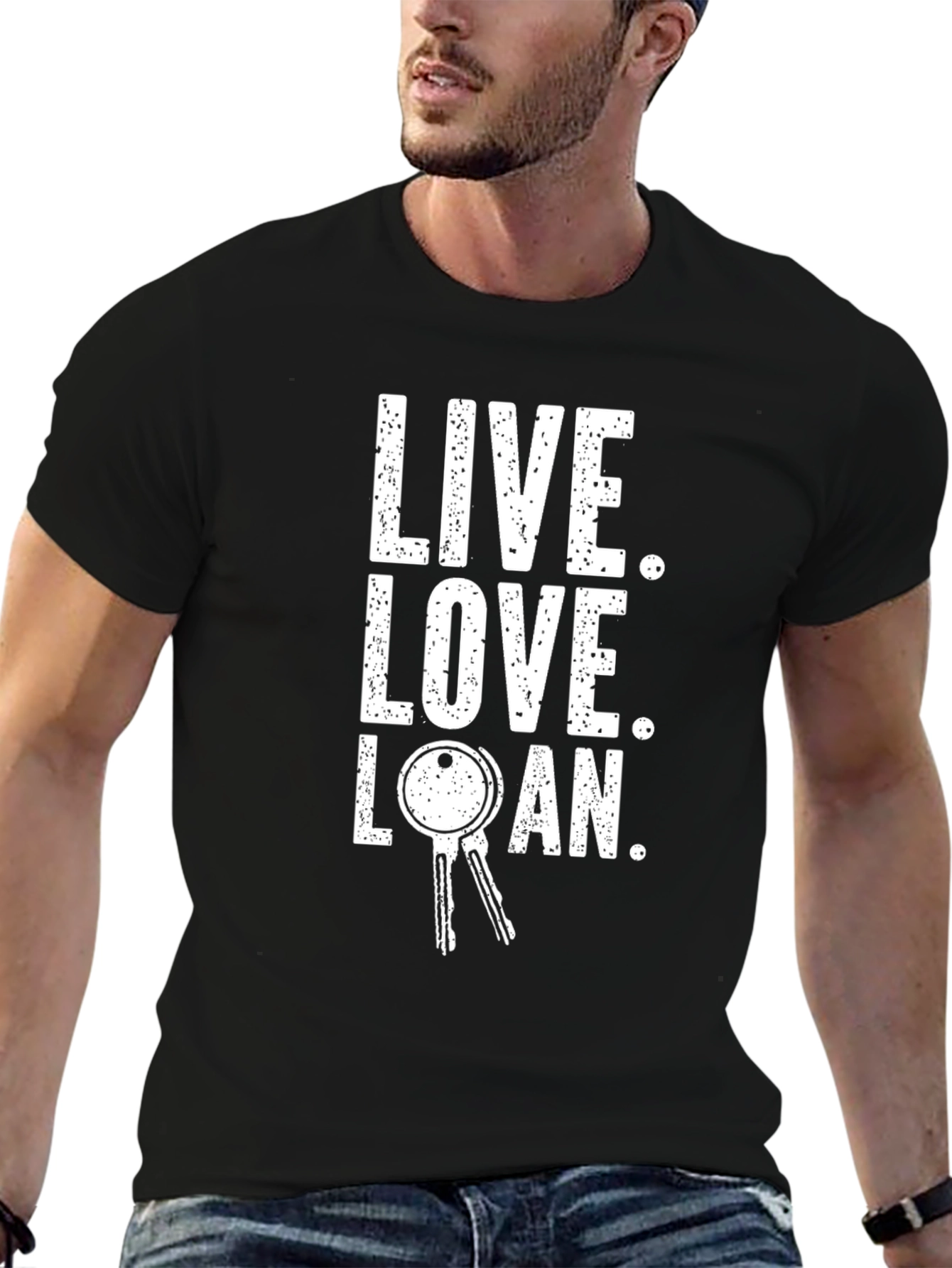 Live Love Loan T-Shirt - Keys to Happiness