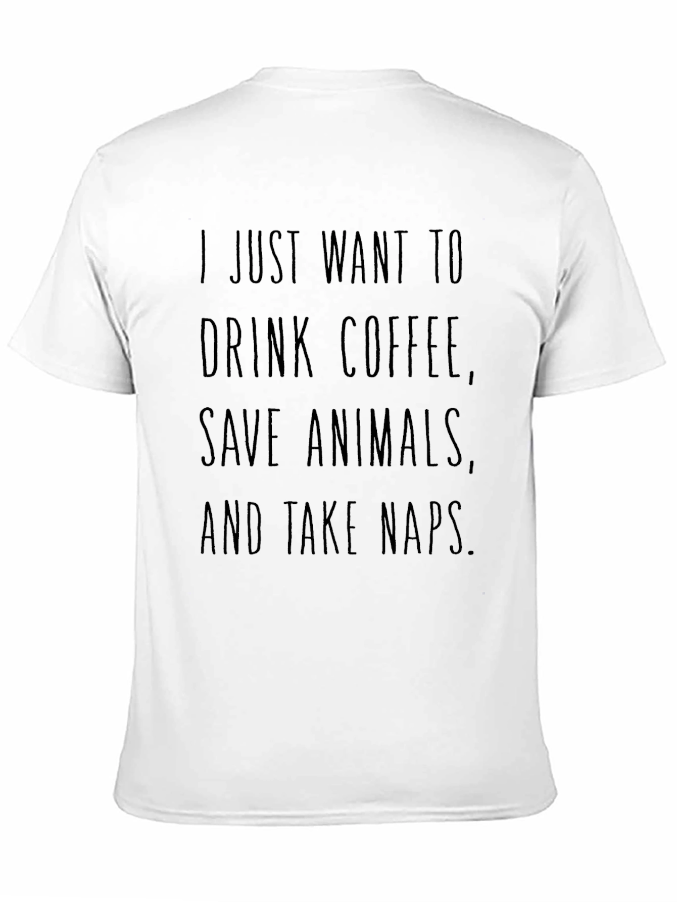 Coffee Animals Naps T-Shirt