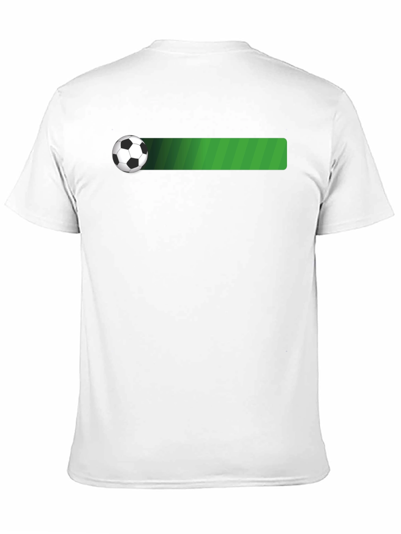 Soccer Ball T-Shirt - Black Cotton Tee