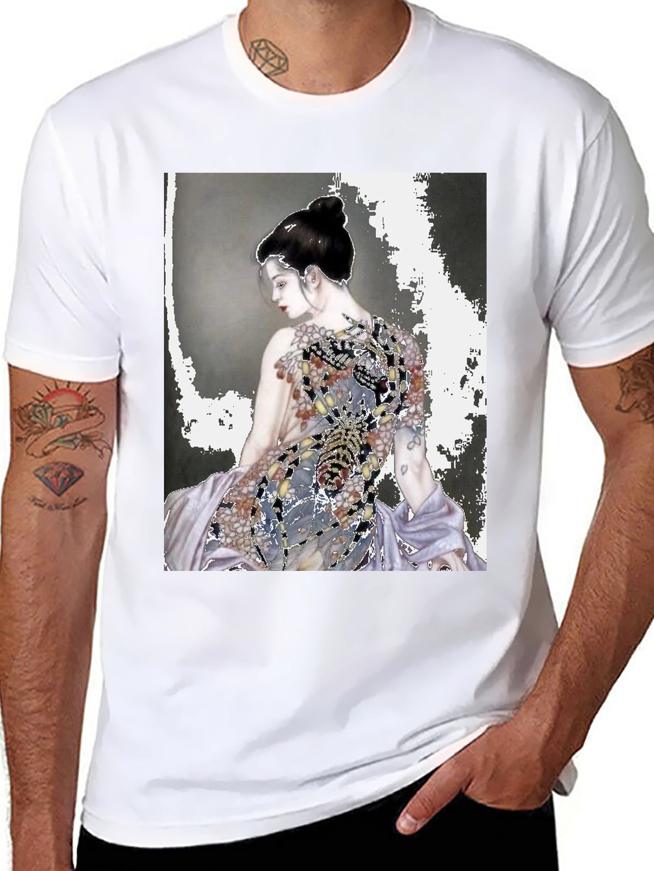 Spider Tattoo Art T-Shirt