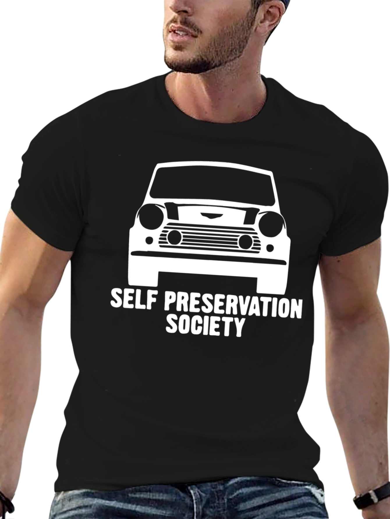 Self Preservation Society Car T-Shirt