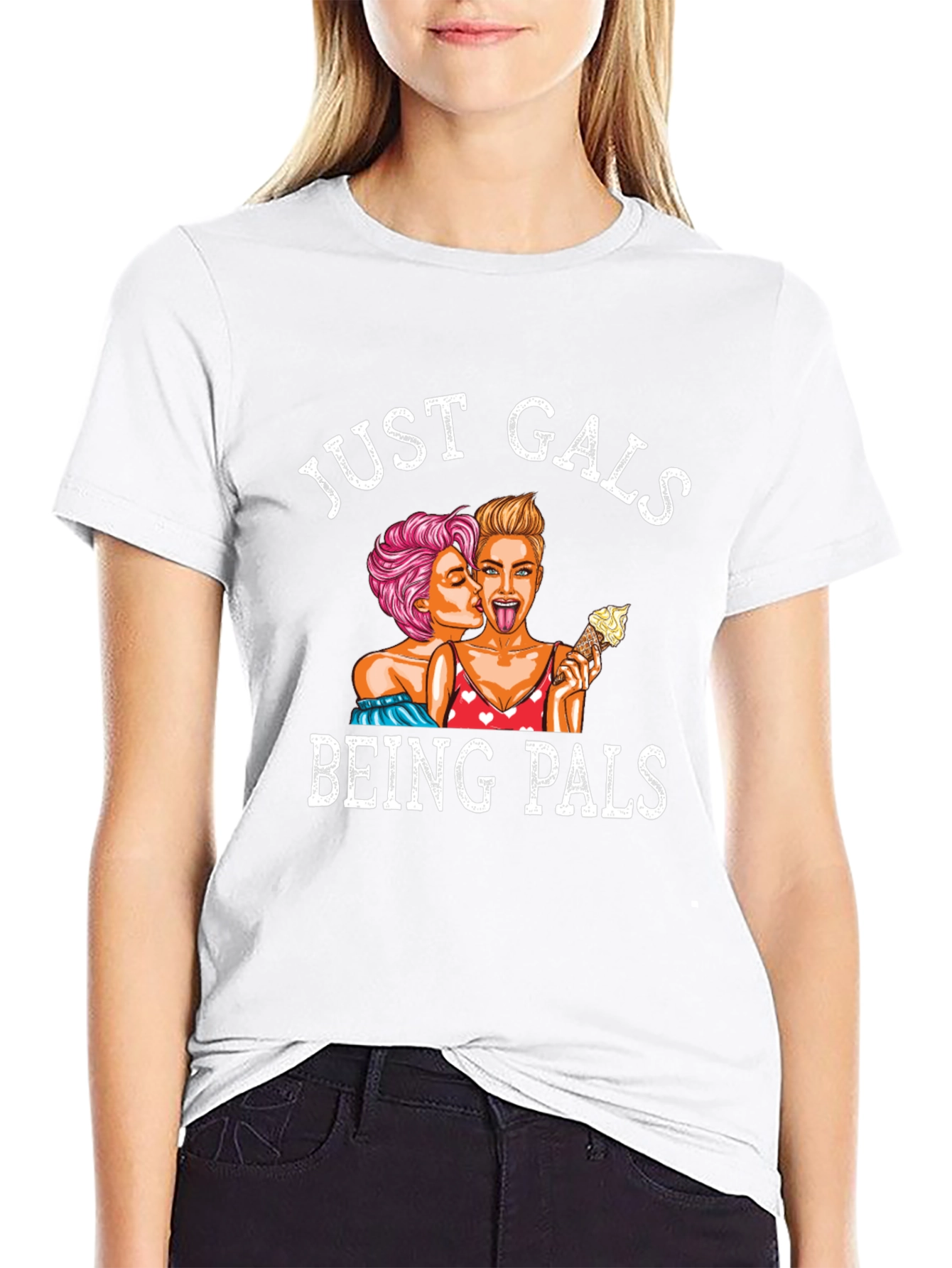 Just Gals Being Pals Graphic Tee
