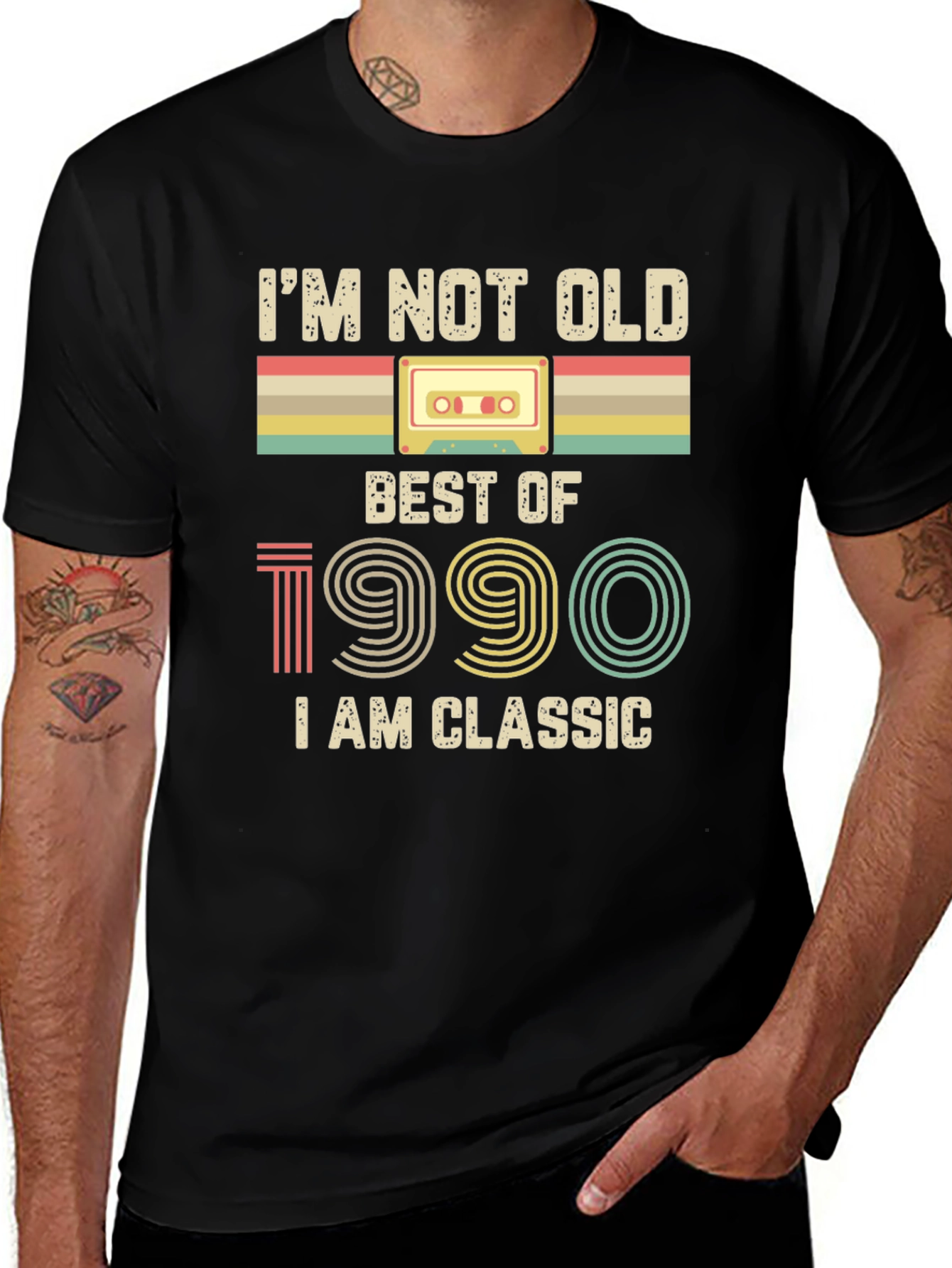 Best of 1990 Classic Cassette Tape T-Shirt