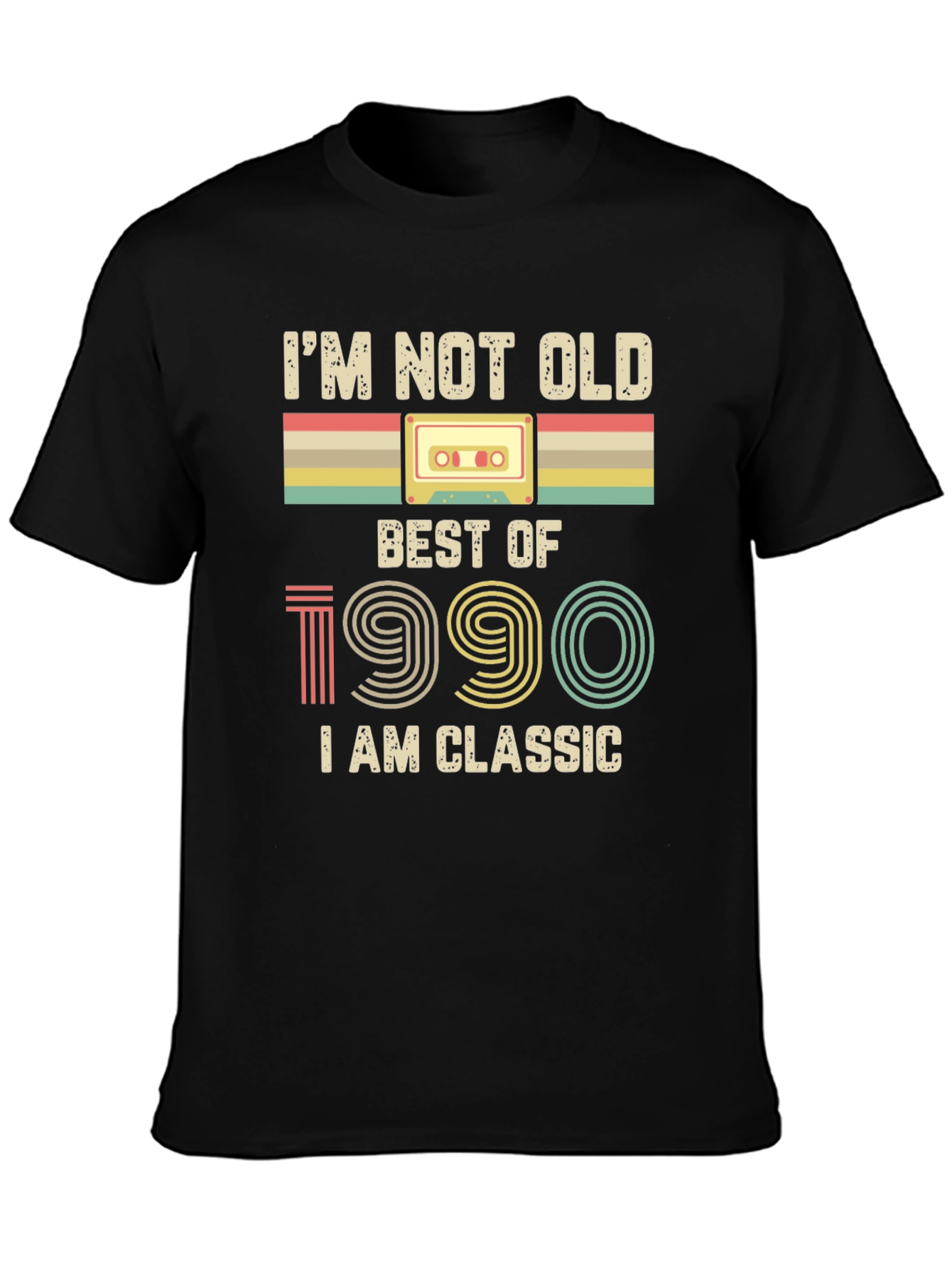 Best of 1990 Classic Cassette Tape T-Shirt