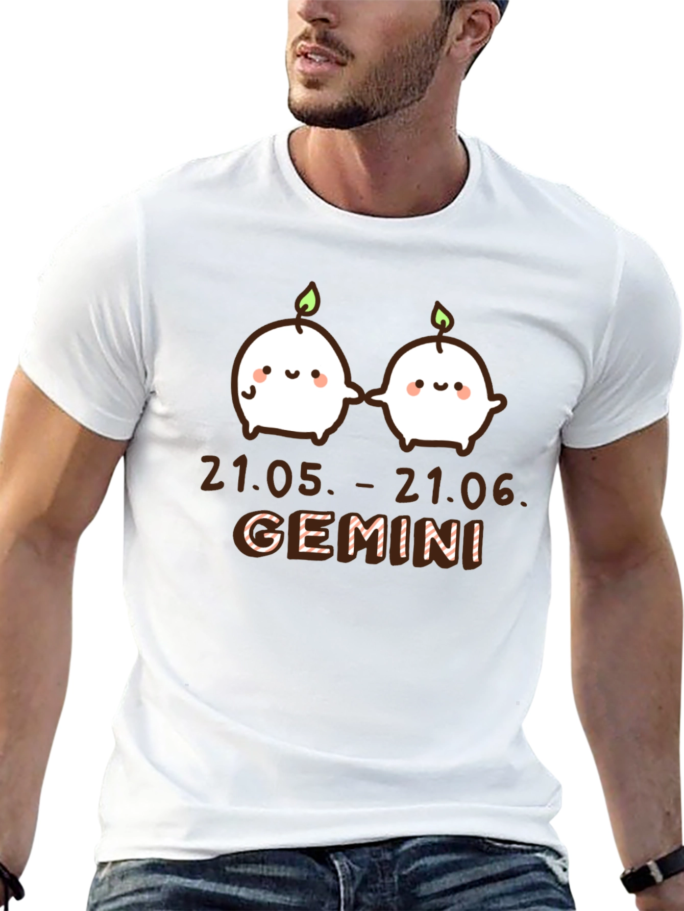 Gemini Zodiac Sign T-Shirt