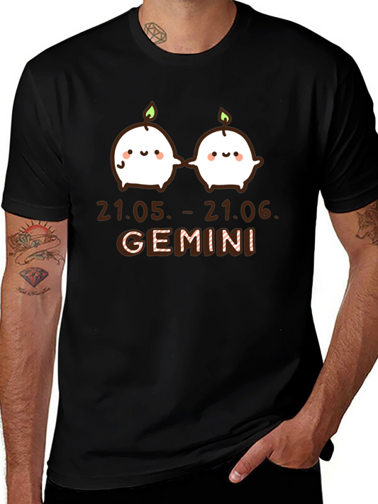 Gemini Zodiac Sign T-Shirt