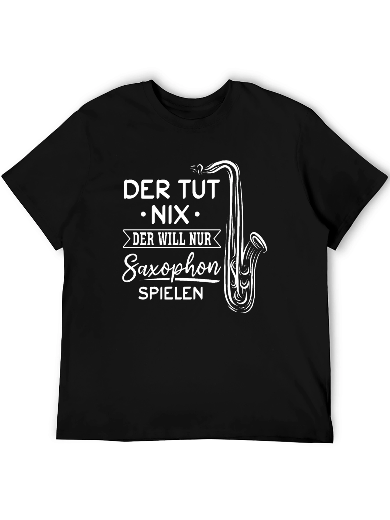 Saxophone Player Graphic T-Shirt