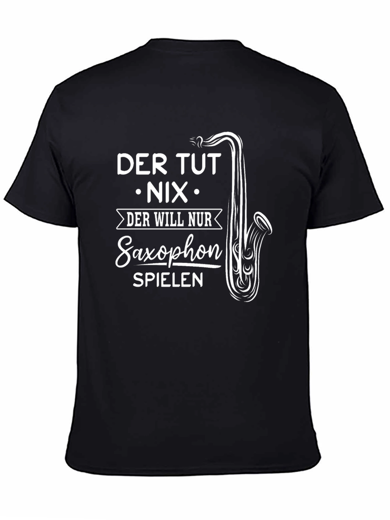 Saxophone Player Graphic T-Shirt