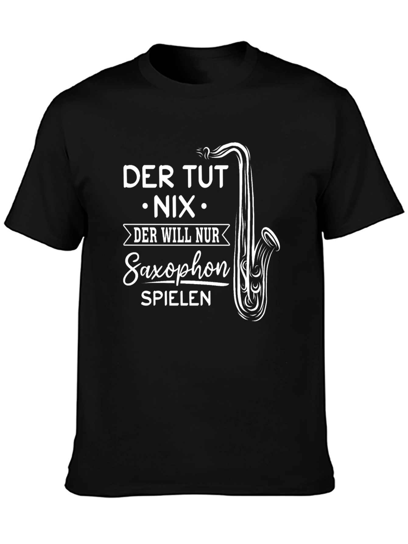 Saxophone Player Graphic T-Shirt