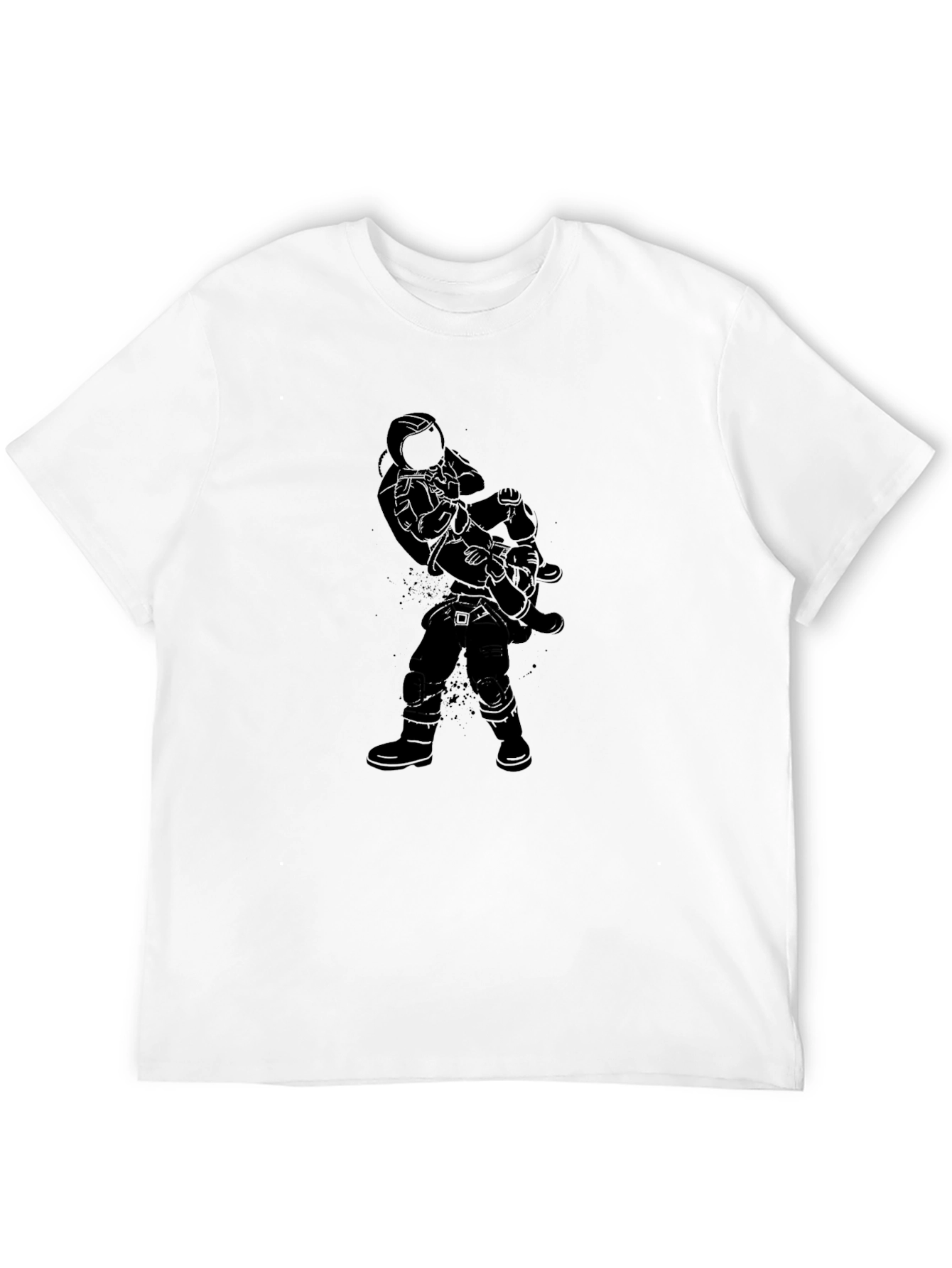 Astronaut Carry T-Shirt - Classic Black