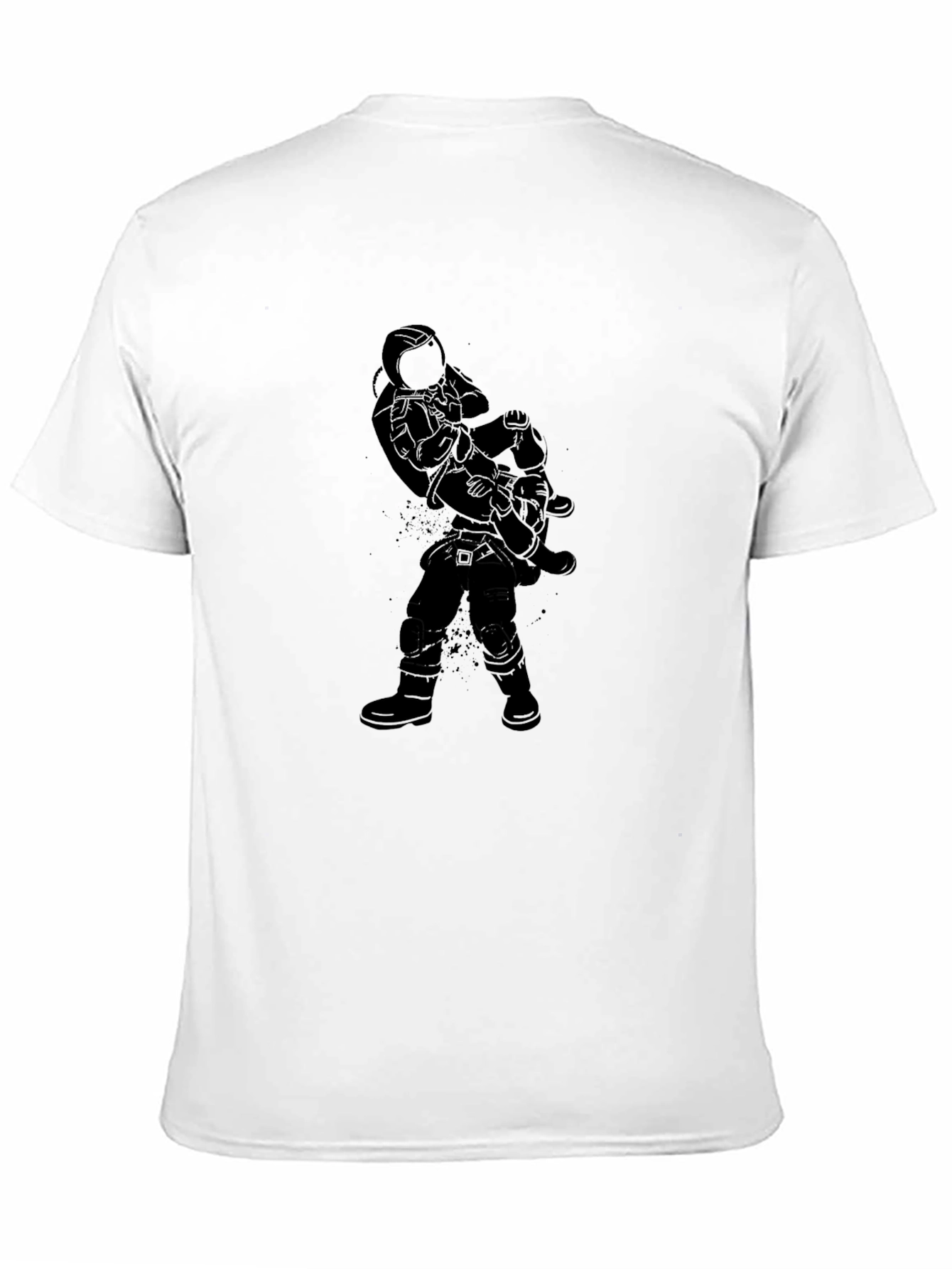 Astronaut Carry T-Shirt - Classic Black