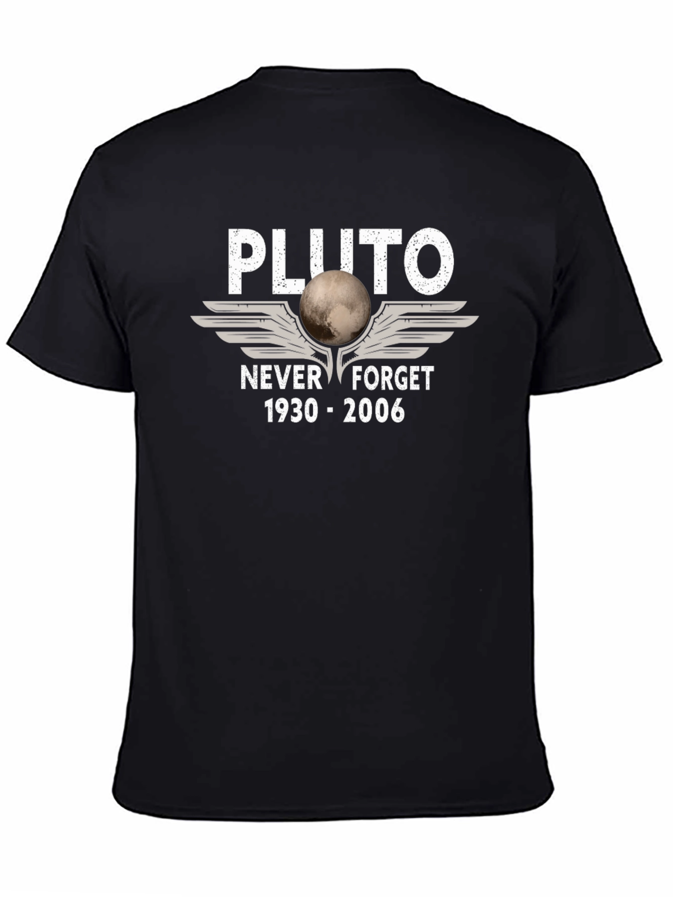 Pluto Never Forget Graphic Tee