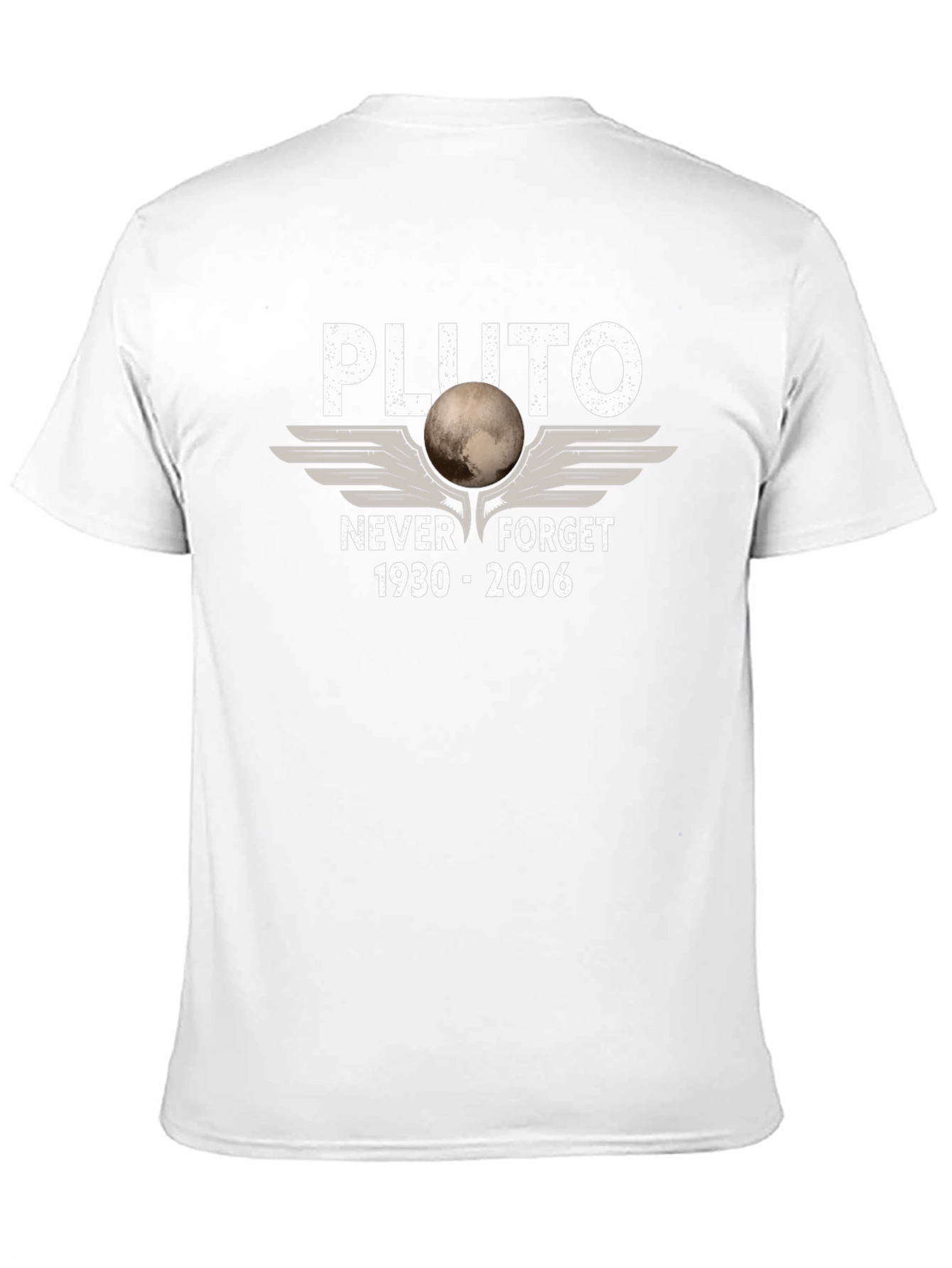 Pluto Never Forget Graphic Tee