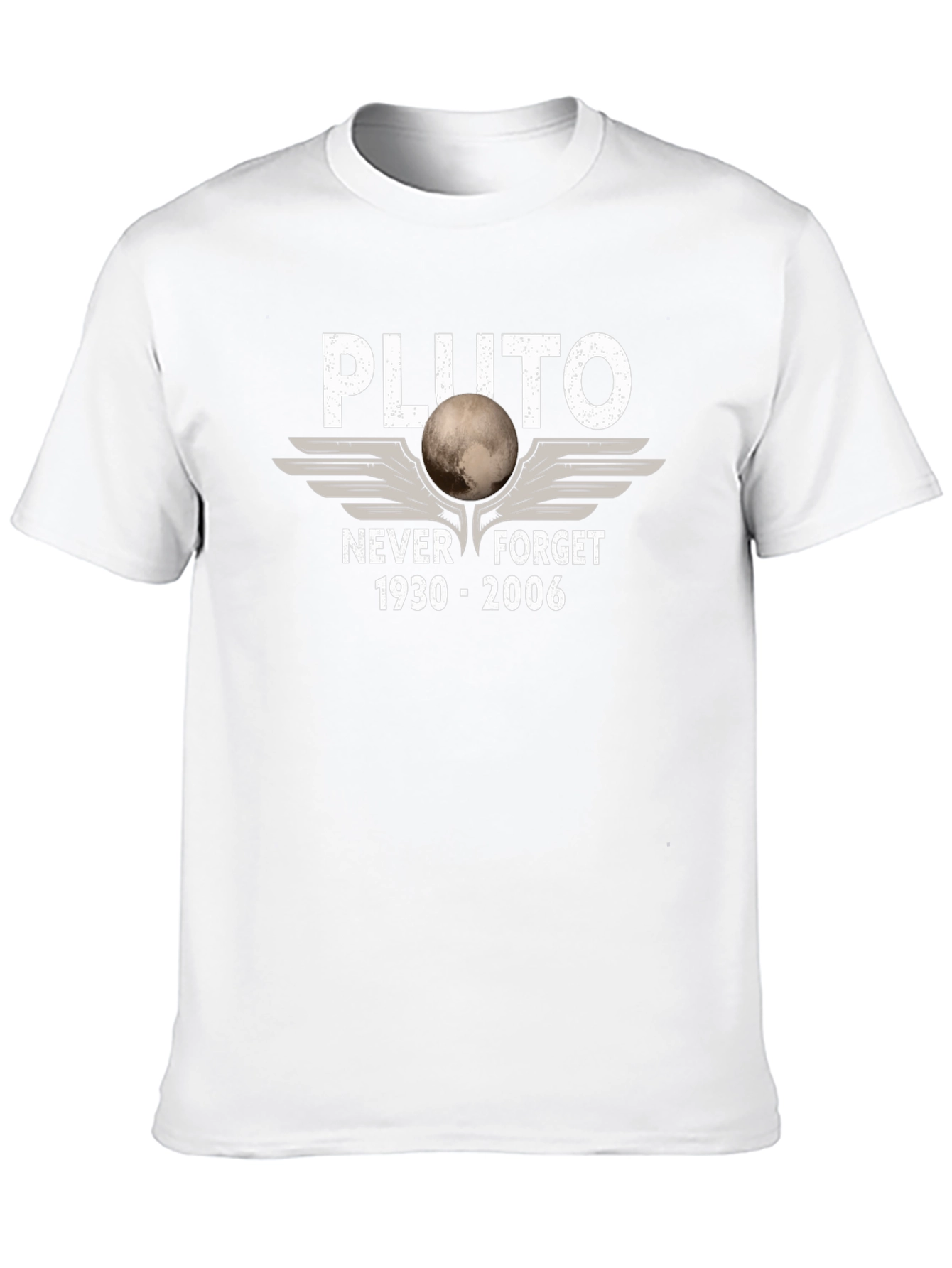 Pluto Never Forget Graphic Tee