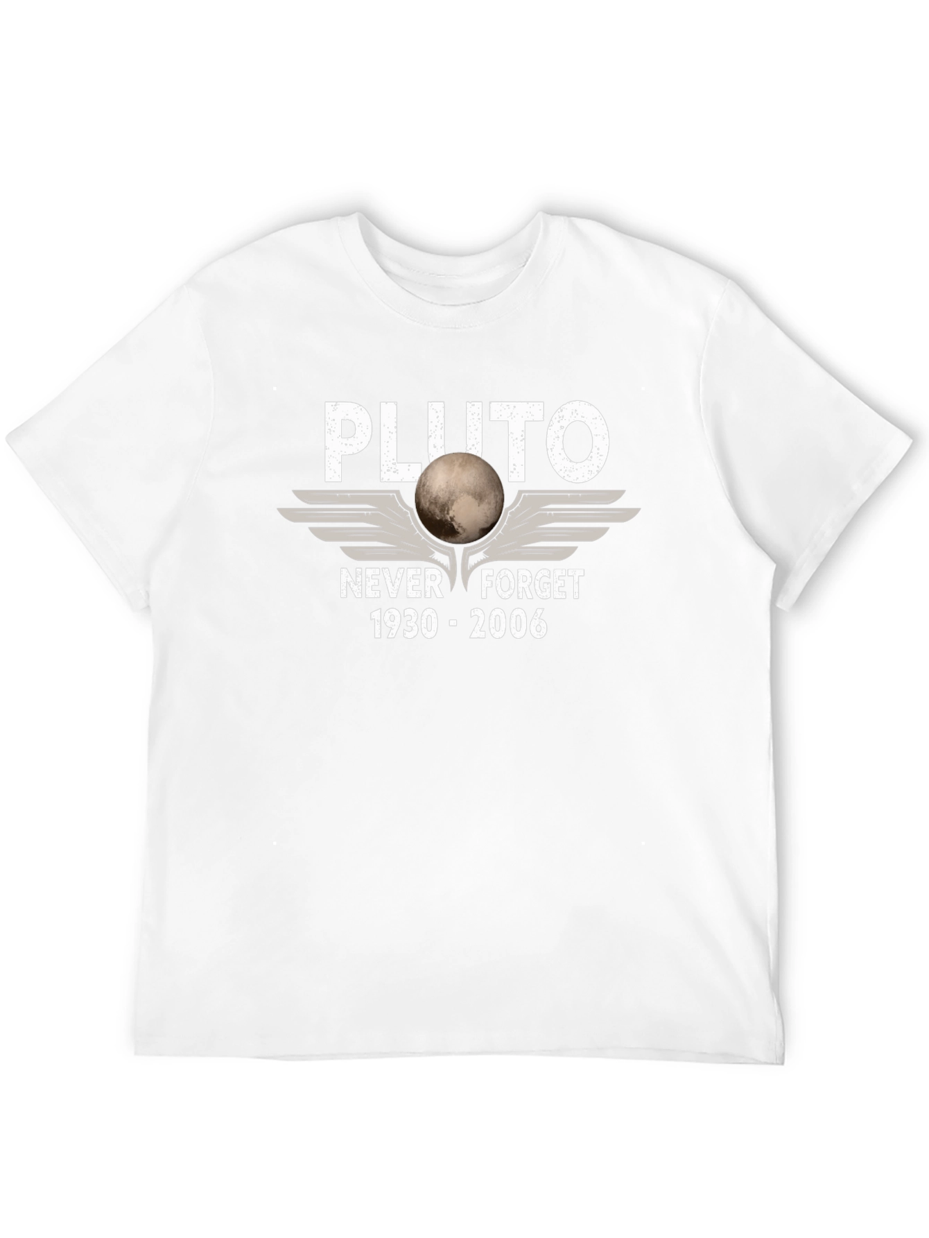Pluto Never Forget Graphic Tee