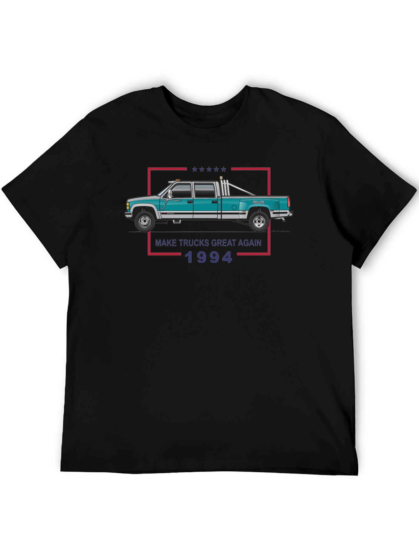 Make Trucks Great Again 1994 Black T-Shirt