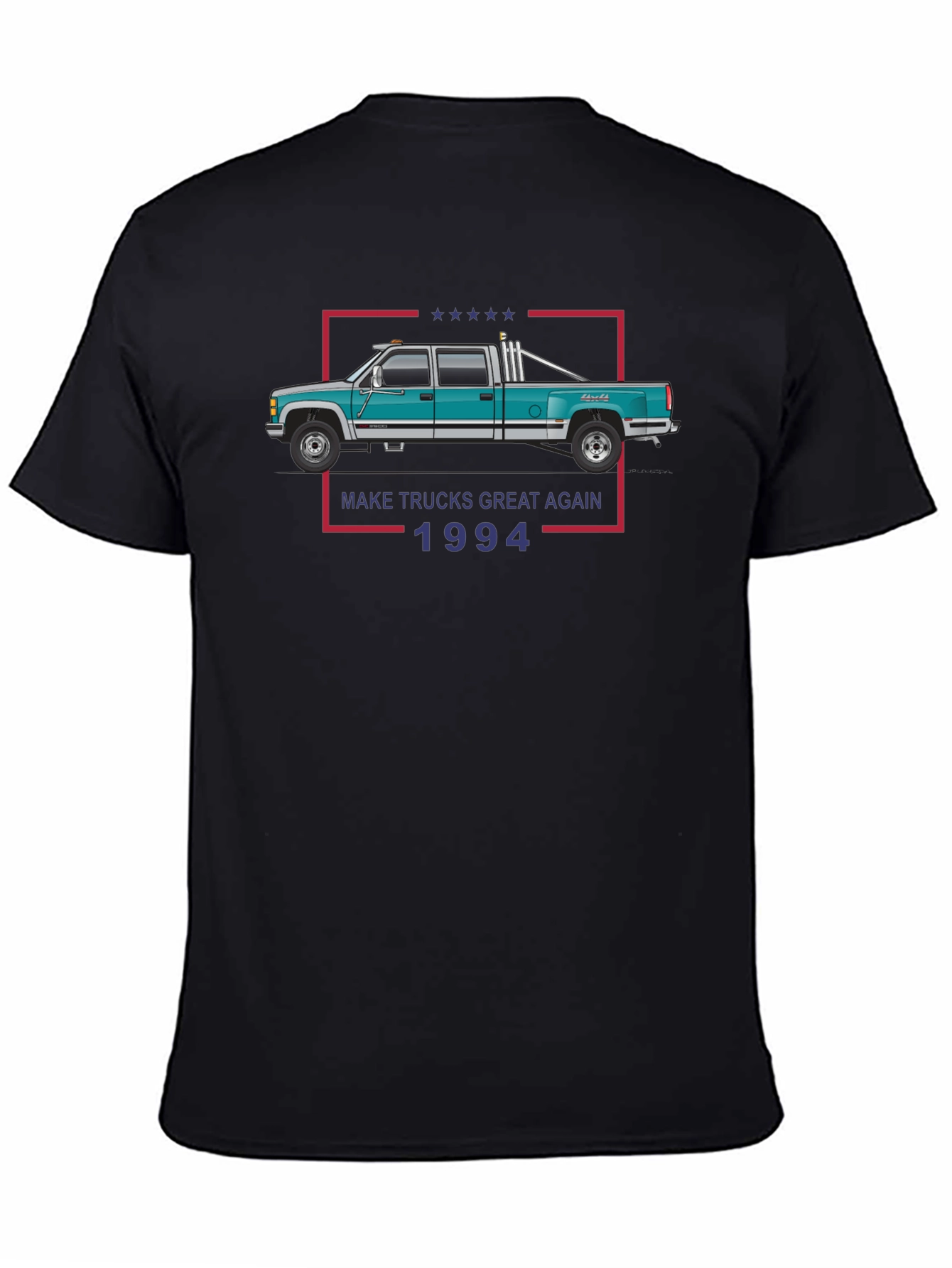 Make Trucks Great Again 1994 Black T-Shirt