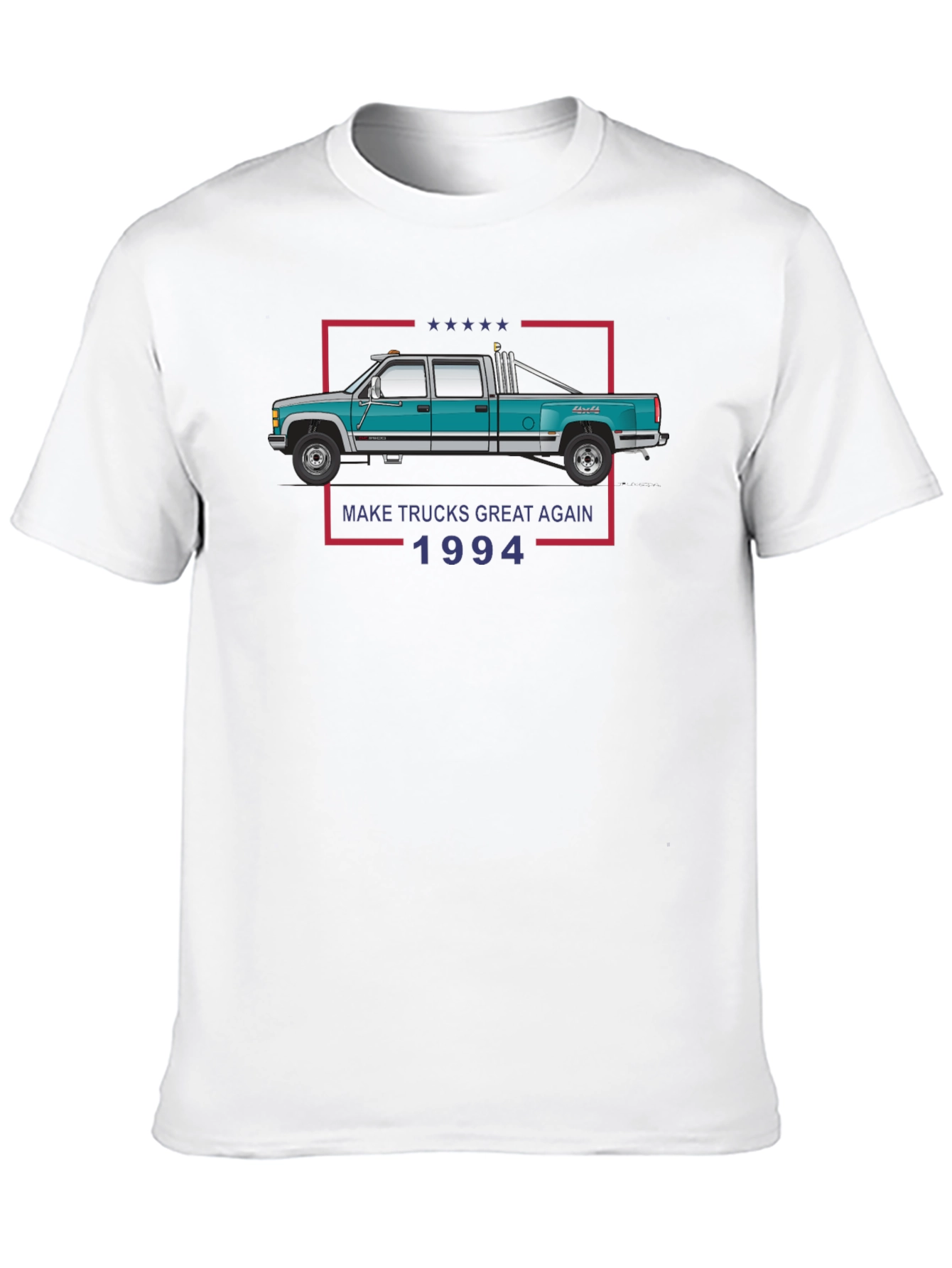 Make Trucks Great Again 1994 Black T-Shirt