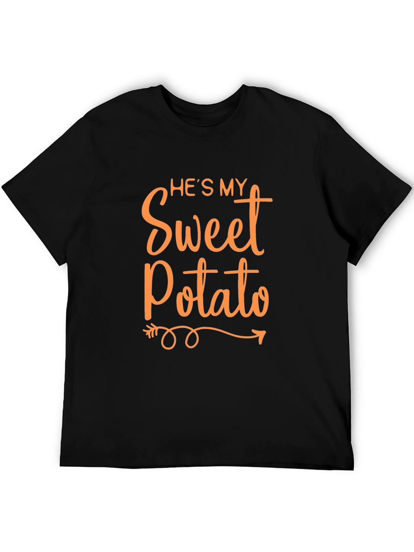 Hes My Sweet Potato Funny Couples T-Shirt