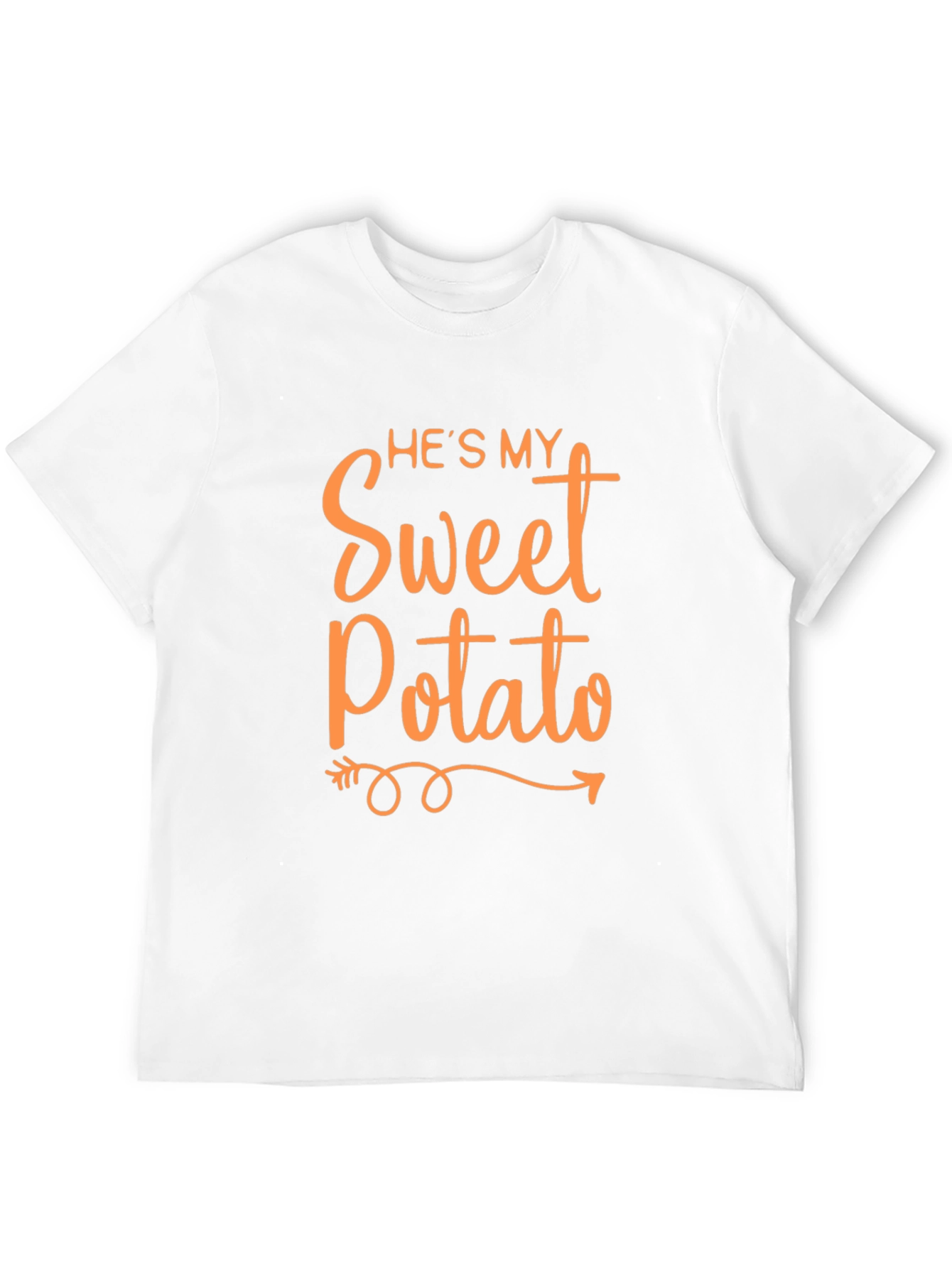 Hes My Sweet Potato Funny Couples T-Shirt