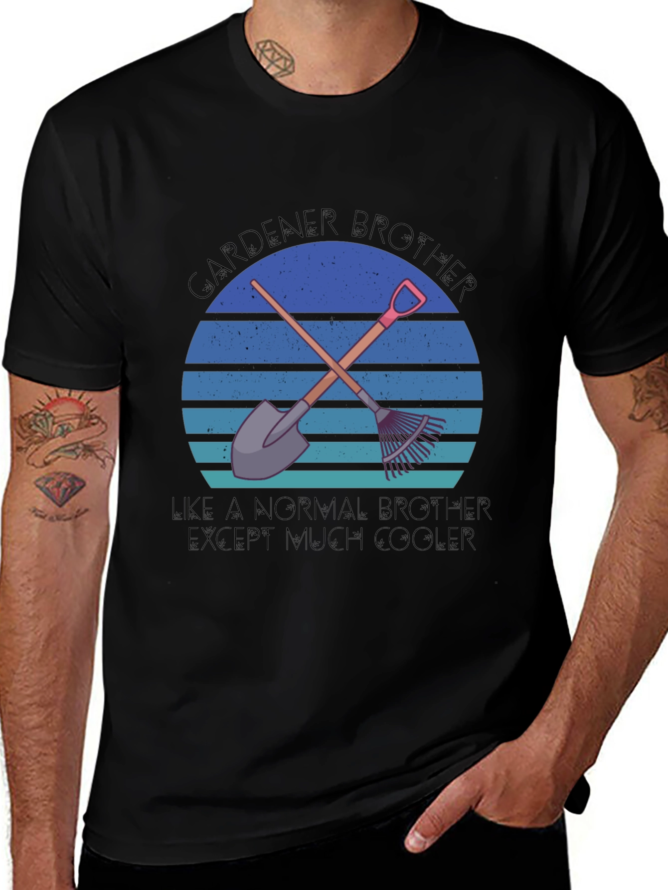 Gardener Brother T-Shirt - Cool Gardening Gift