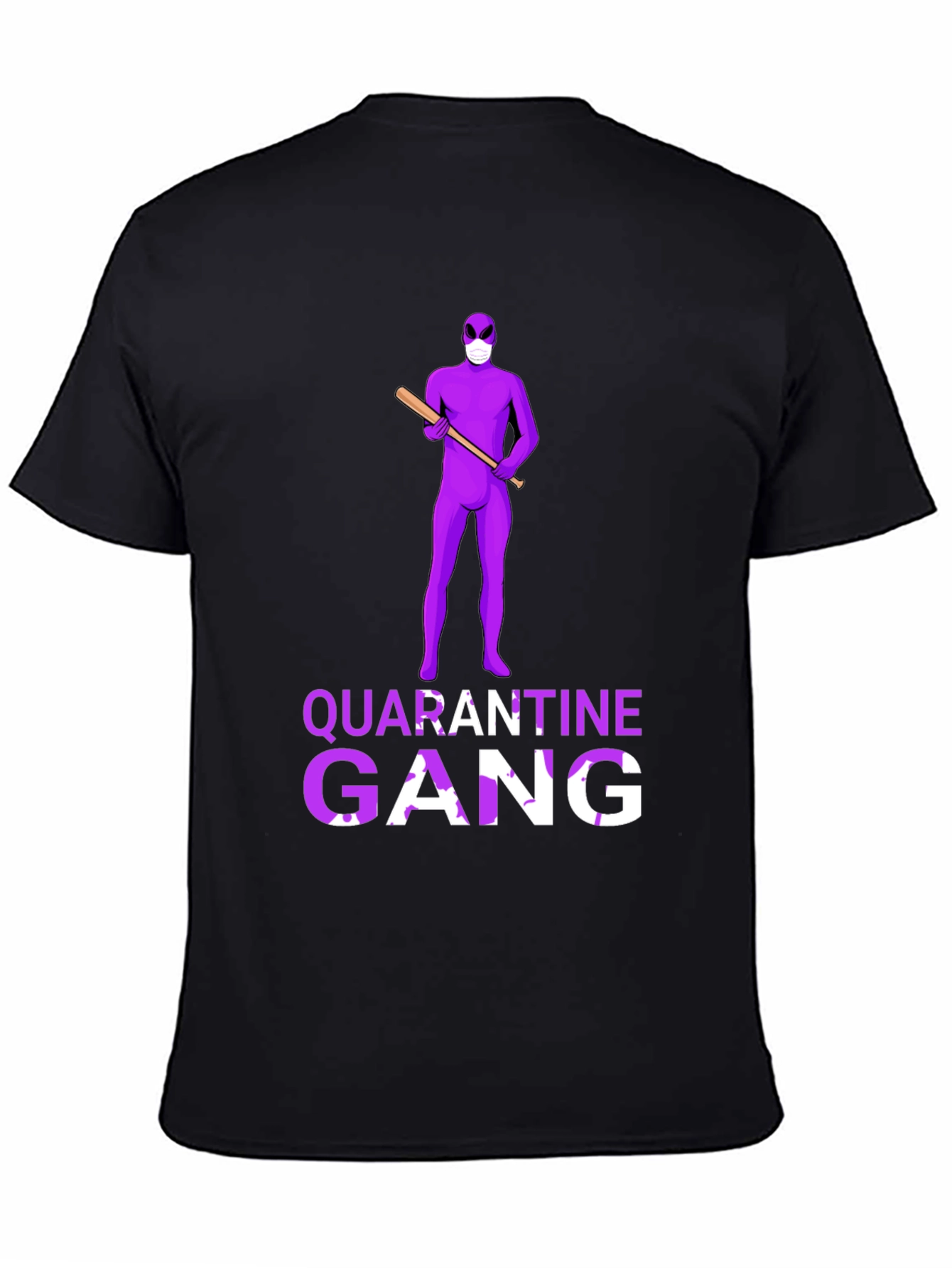 Quarantine Gang T-Shirt - Novelty Graphic Tee
