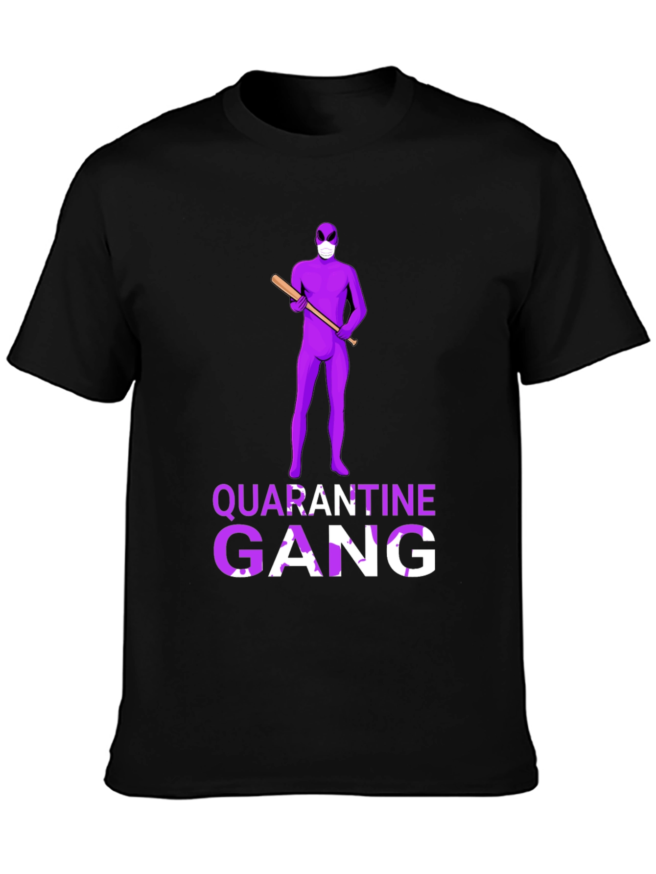 Quarantine Gang T-Shirt - Novelty Graphic Tee
