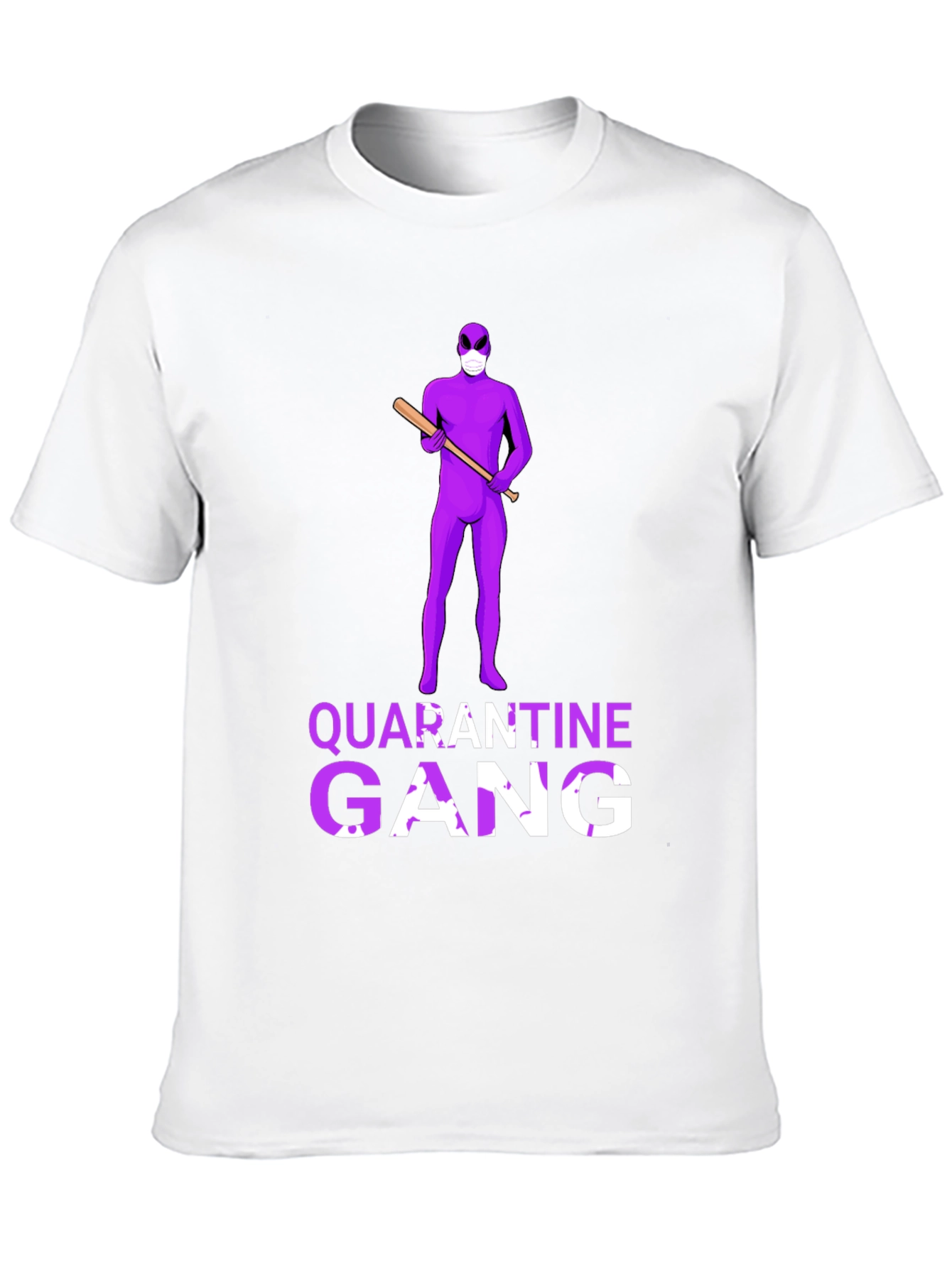 Quarantine Gang T-Shirt - Novelty Graphic Tee