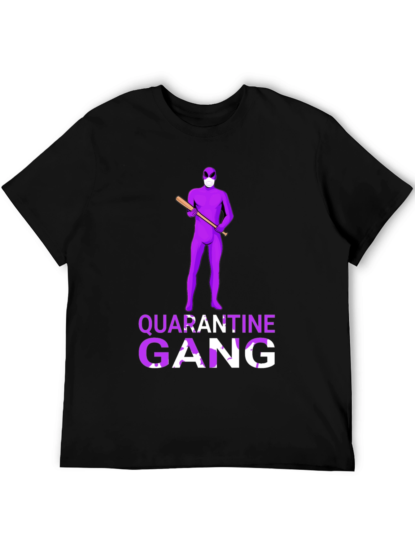 Quarantine Gang T-Shirt - Novelty Graphic Tee