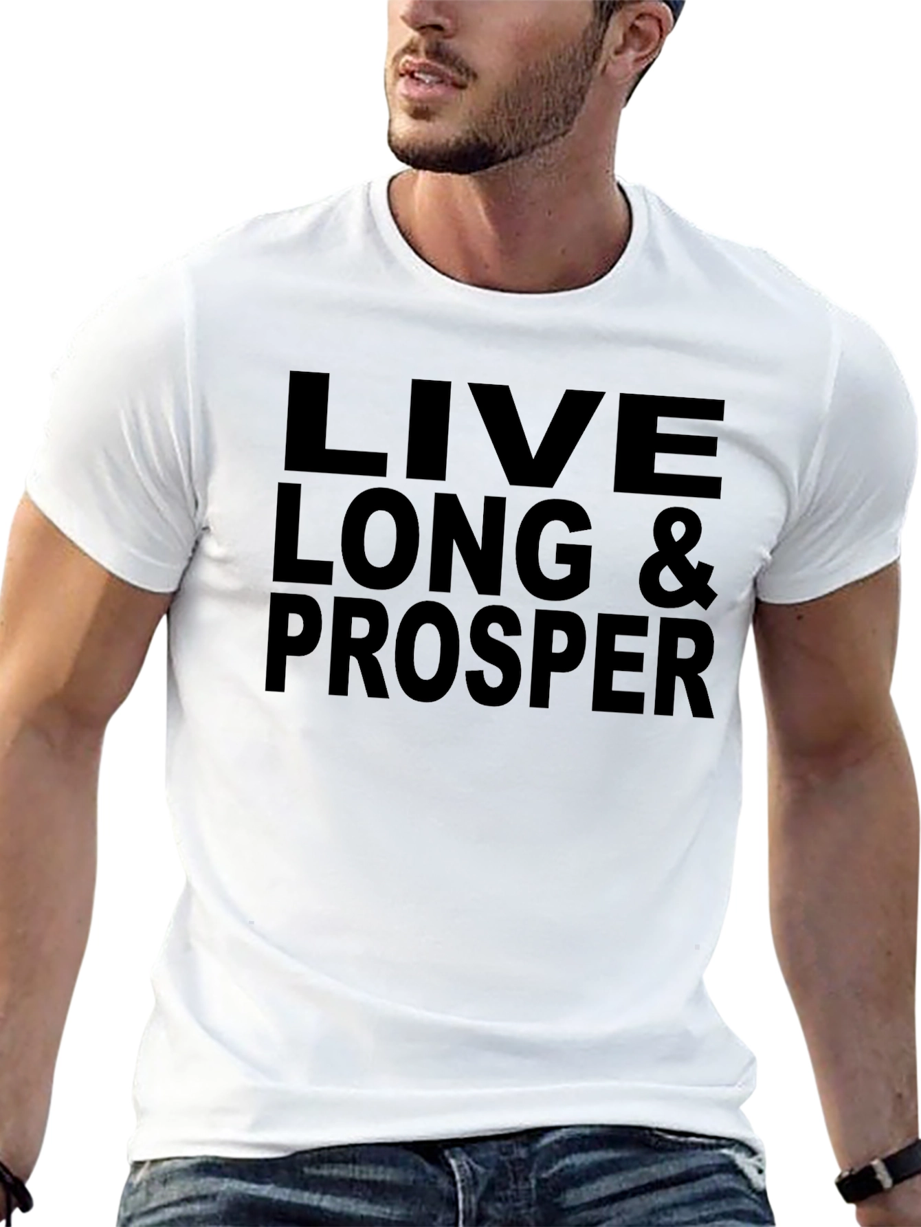 Live Long & Prosper Graphic T-Shirt