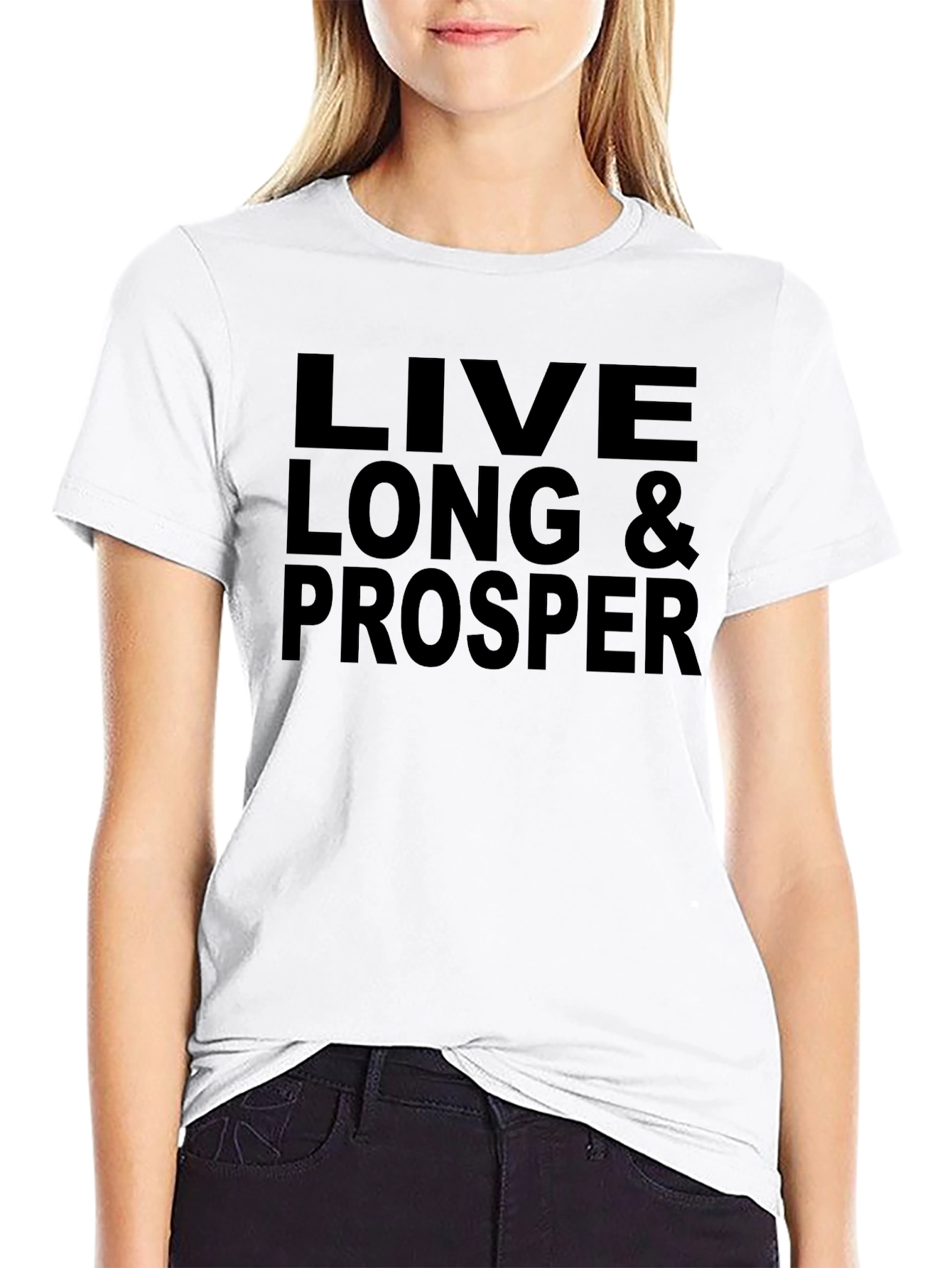 Live Long & Prosper Graphic T-Shirt