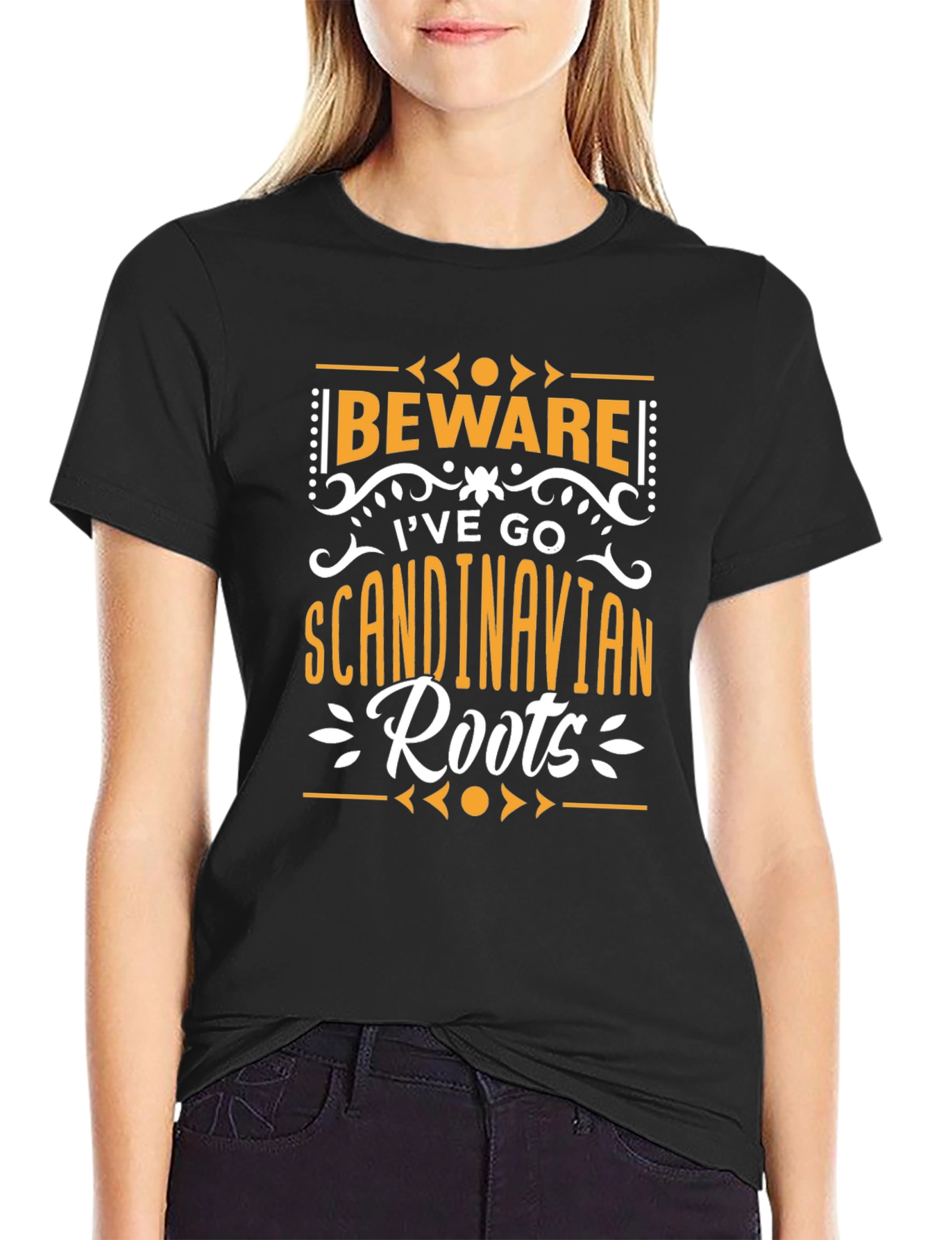 Beware Ive Go Scandinavian Roots T-Shirt
