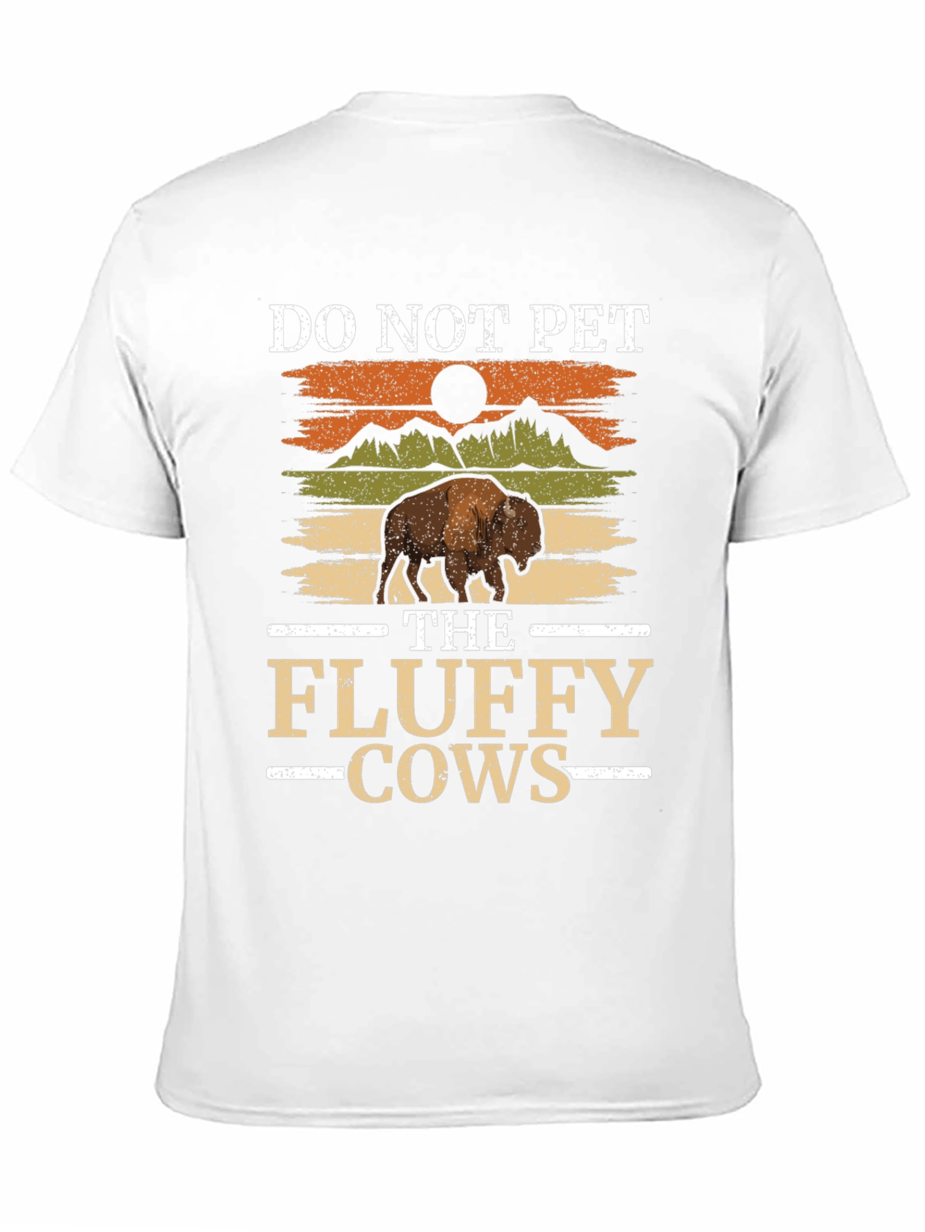Do Not Pet Fluffy Cows T-Shirt