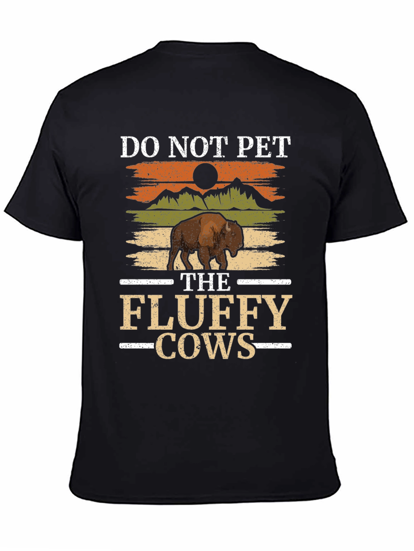 Do Not Pet Fluffy Cows T-Shirt