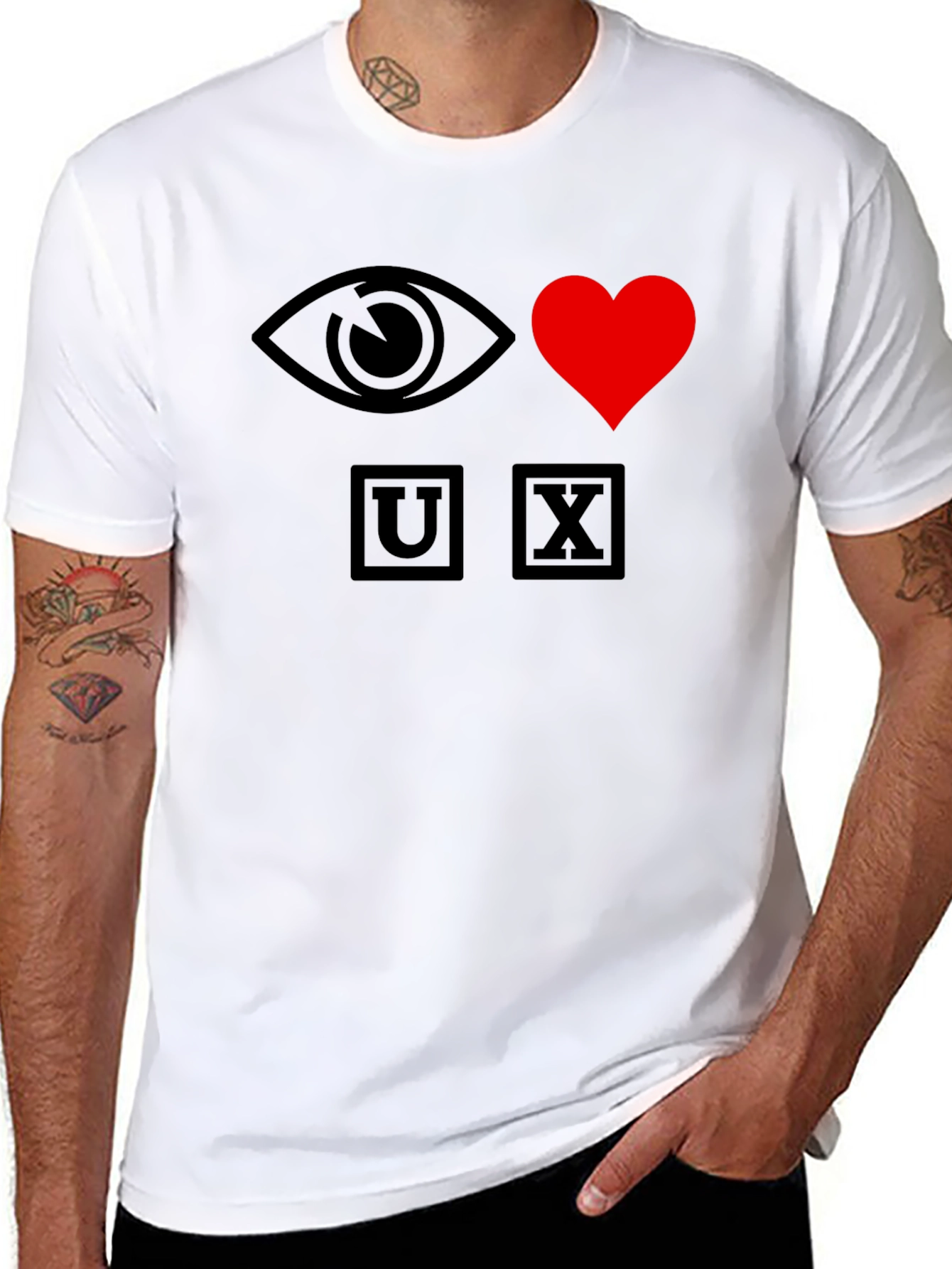 I Love UX T-Shirt - User Experience Design Tee