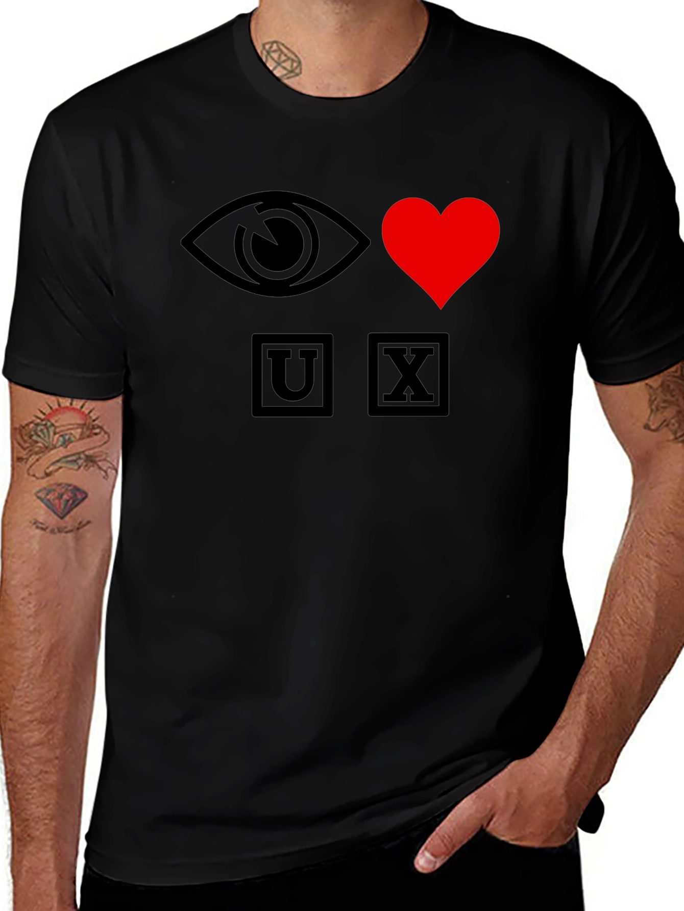 I Love UX T-Shirt - User Experience Design Tee