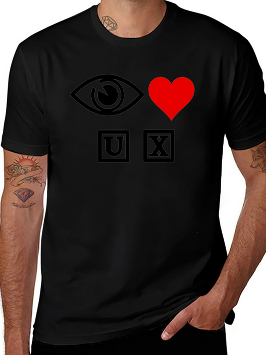 I Love UX T-Shirt - User Experience Design Tee
