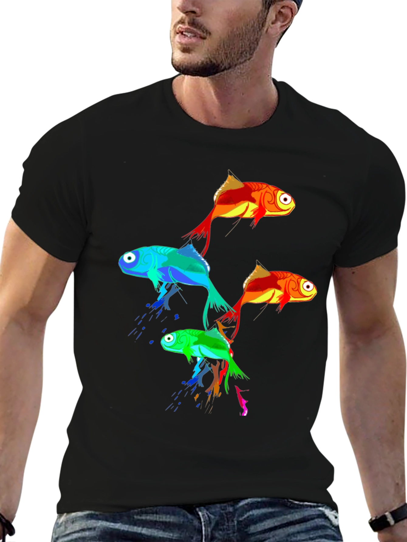 Funky Fish Graphic Tee