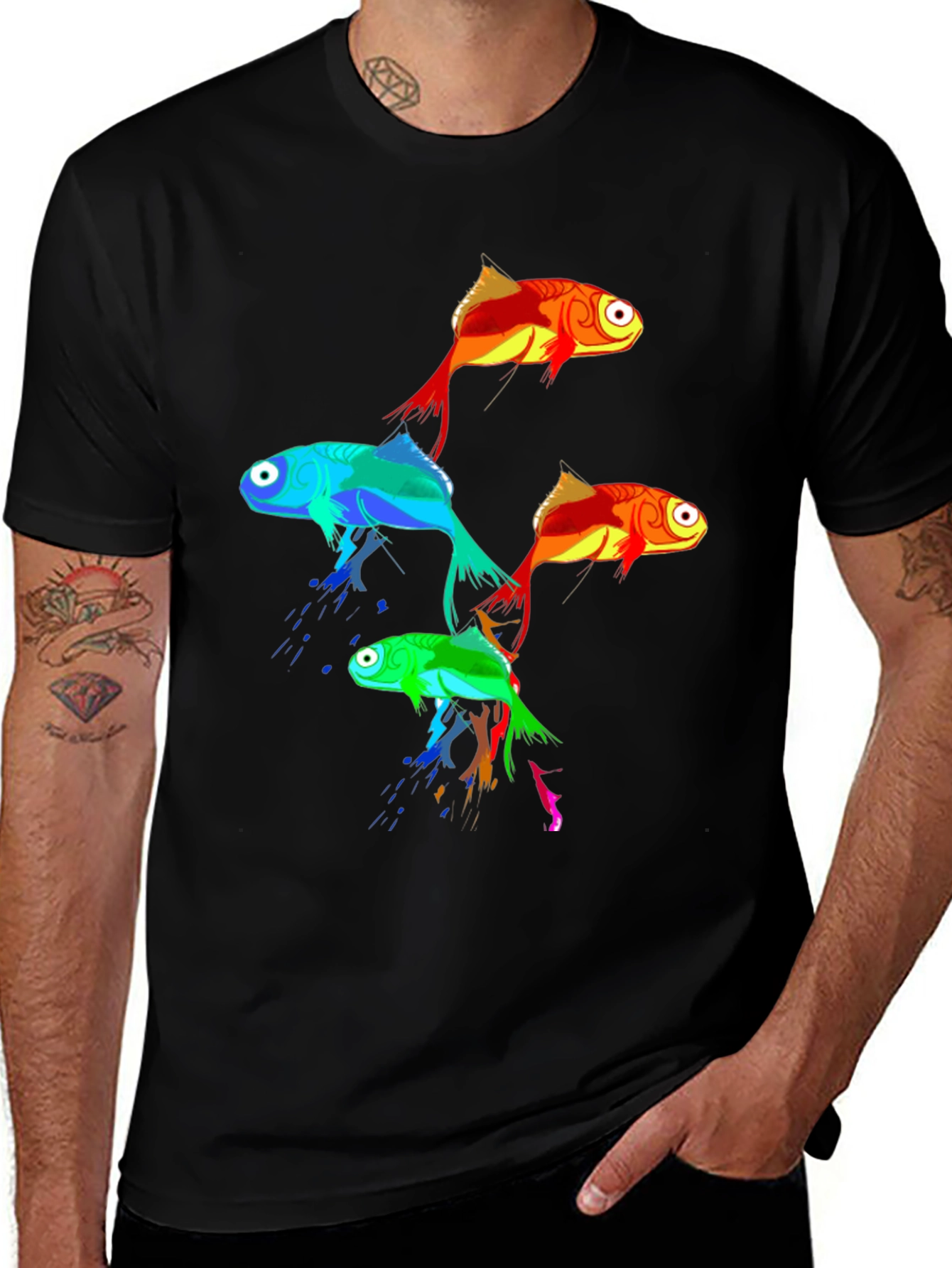 Funky Fish Graphic Tee