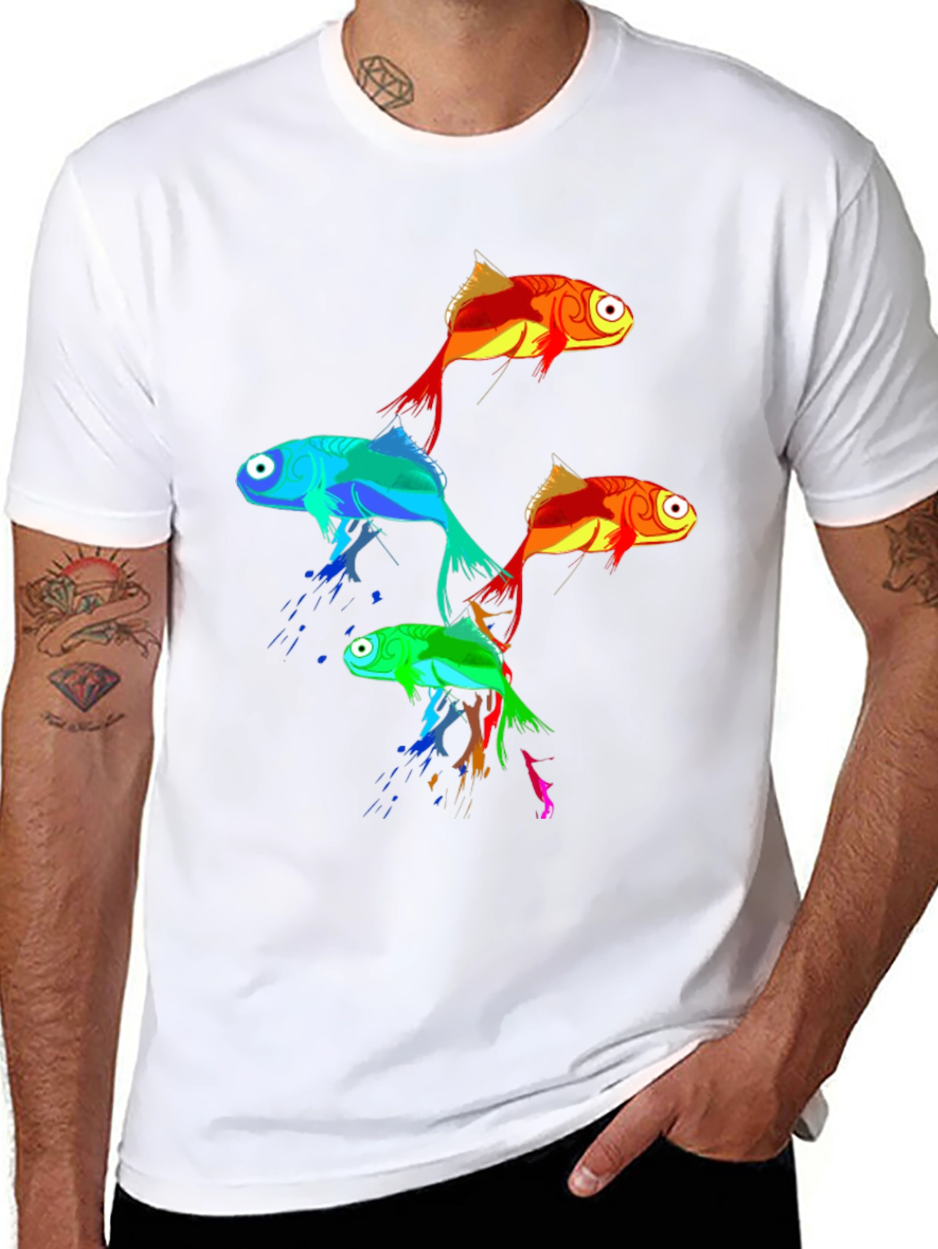 Funky Fish Graphic Tee
