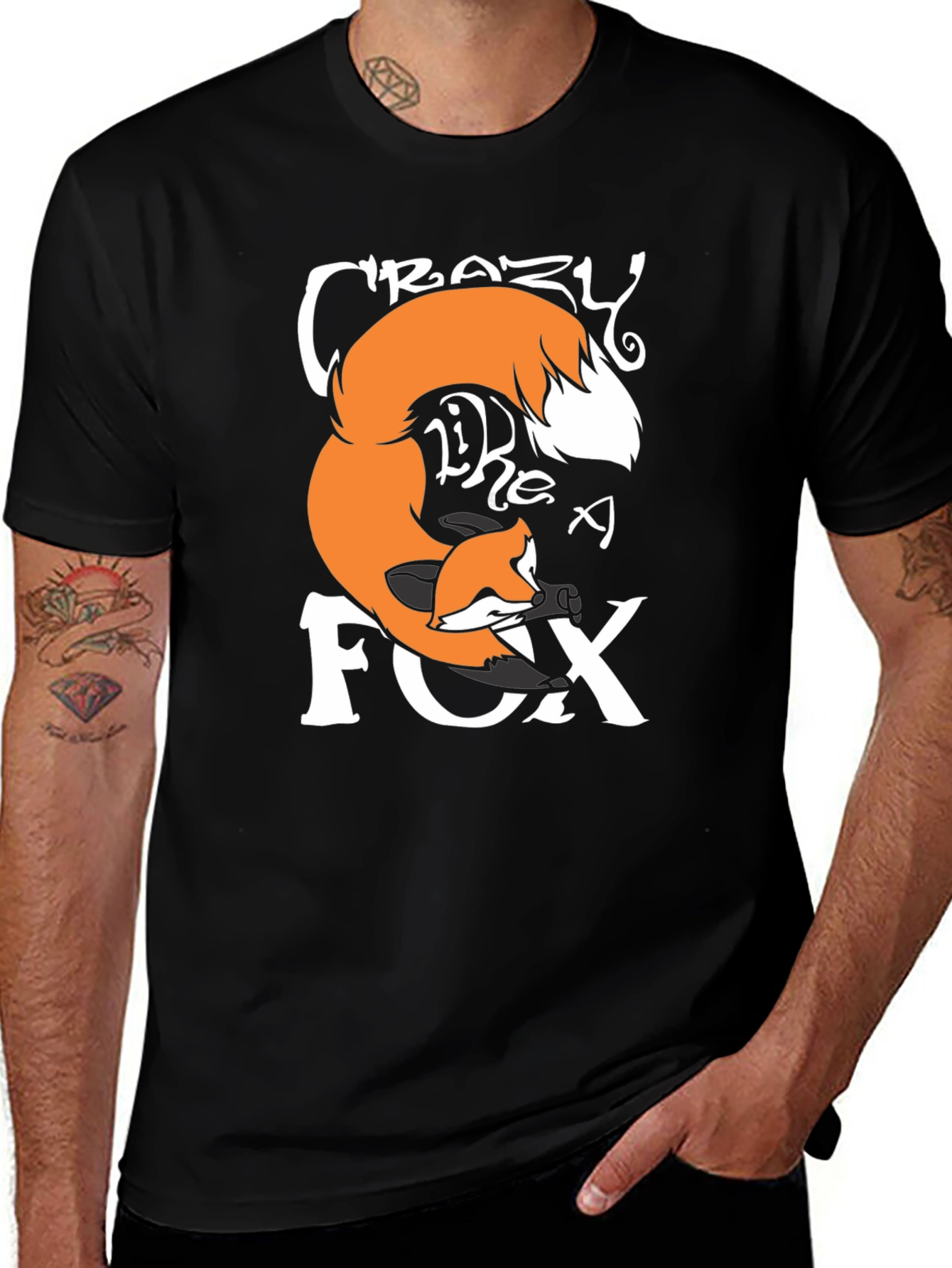 Crazy Like A Fox Graphic T-Shirt